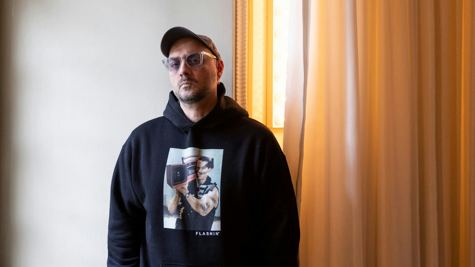 Der russische Film- und Theaterregisseur Kirill Serebrennikow im Deutschen Theater Berlin.