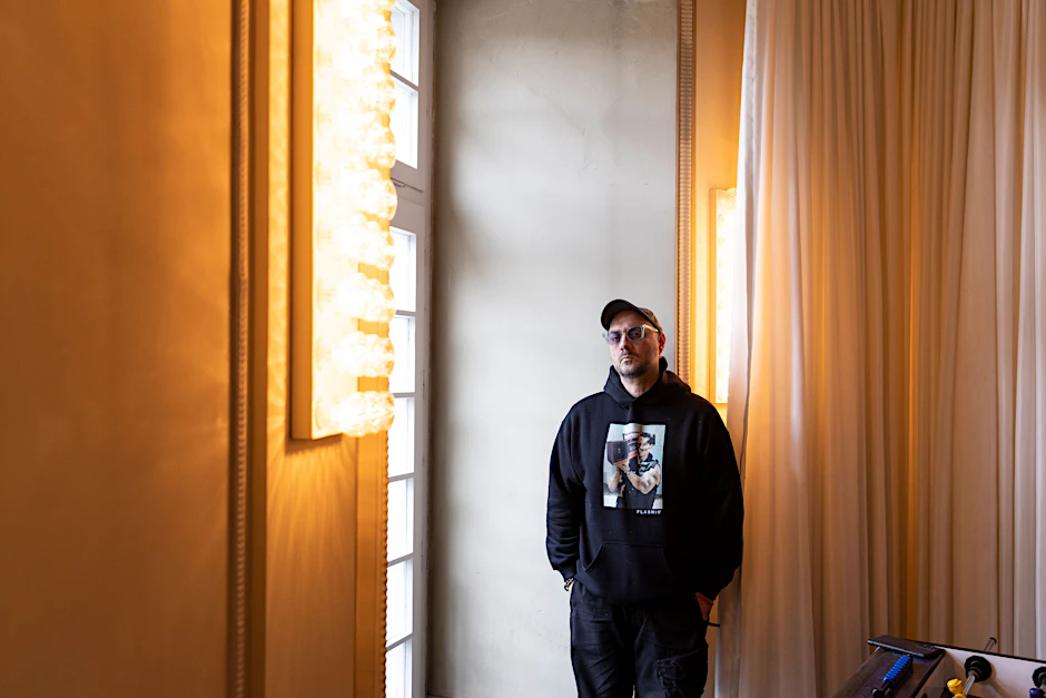 Der russische Film- und Theaterregisseur Kirill Serebrennikow im Deutschen Theater Berlin.