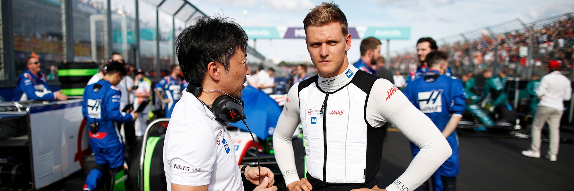 Haas-Pilot Mick Schumacher wusste bereits vor dem Start in Australien, dass es ein schweres Rennen wird.