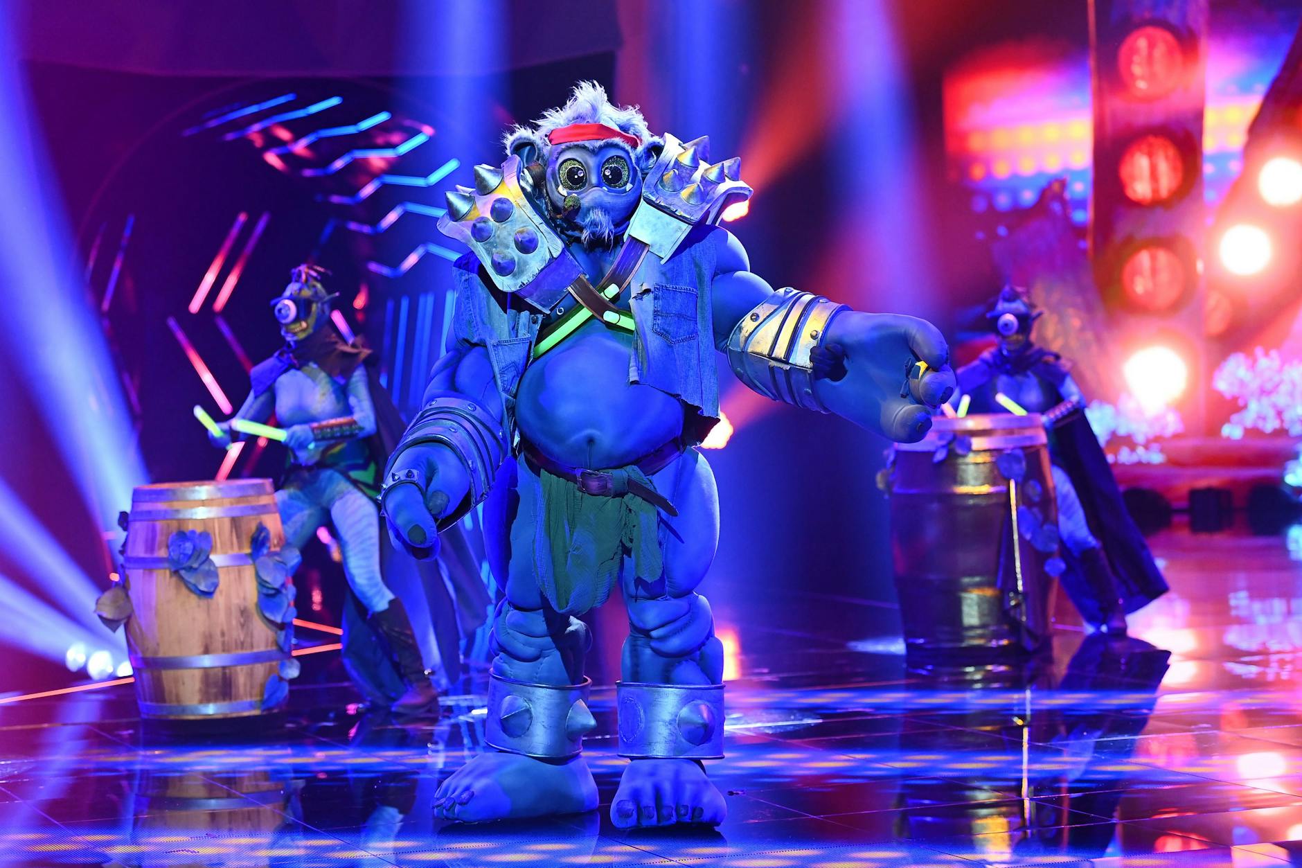 Der The Masked Singer-Ork sang beim zweiten Auftritt auf Spanisch.