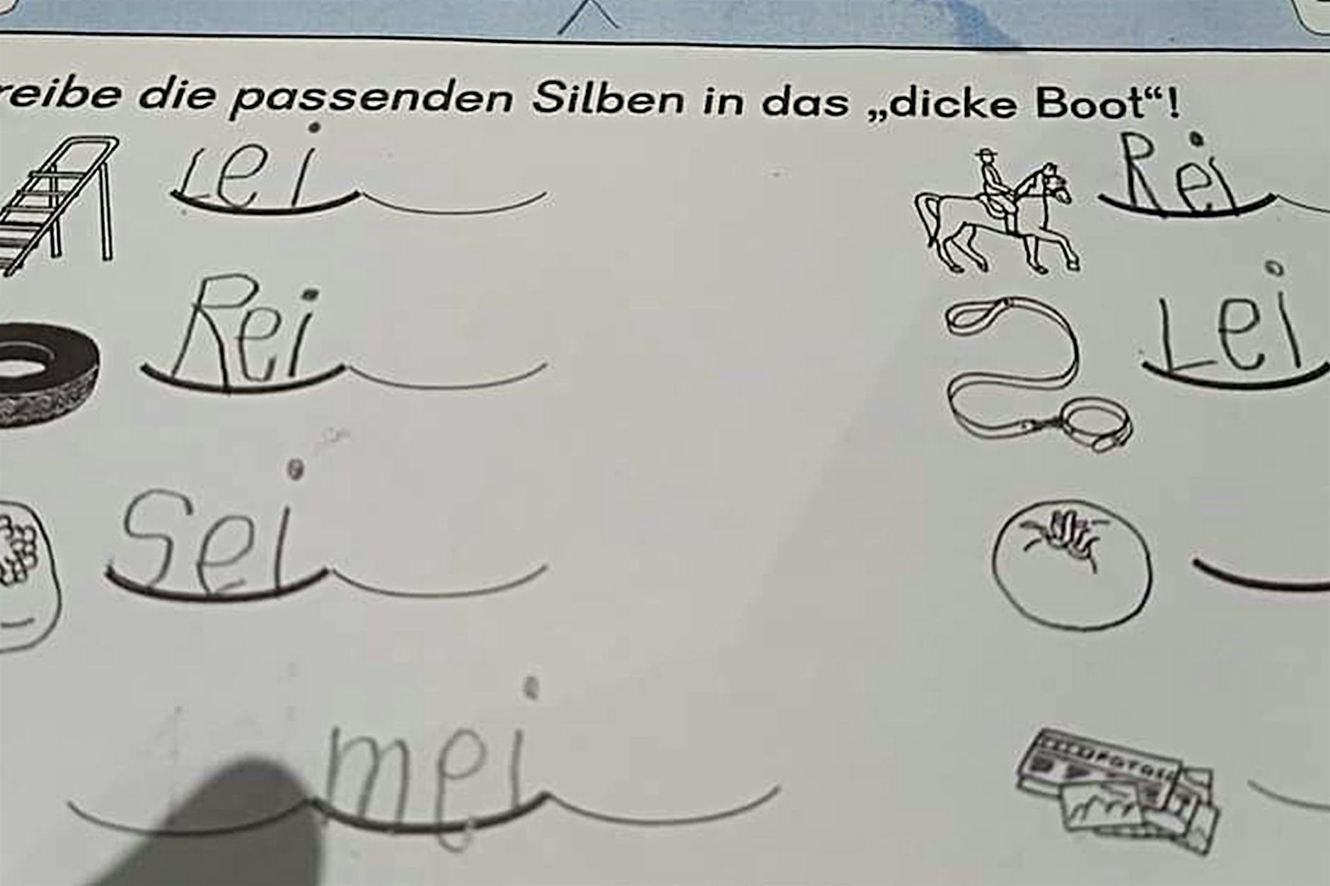 Diese irre Grundschul-Aufgabe macht das Internet verrückt! Leiter, Reiter – und was dann? Können SIE das Rätsel lösen?