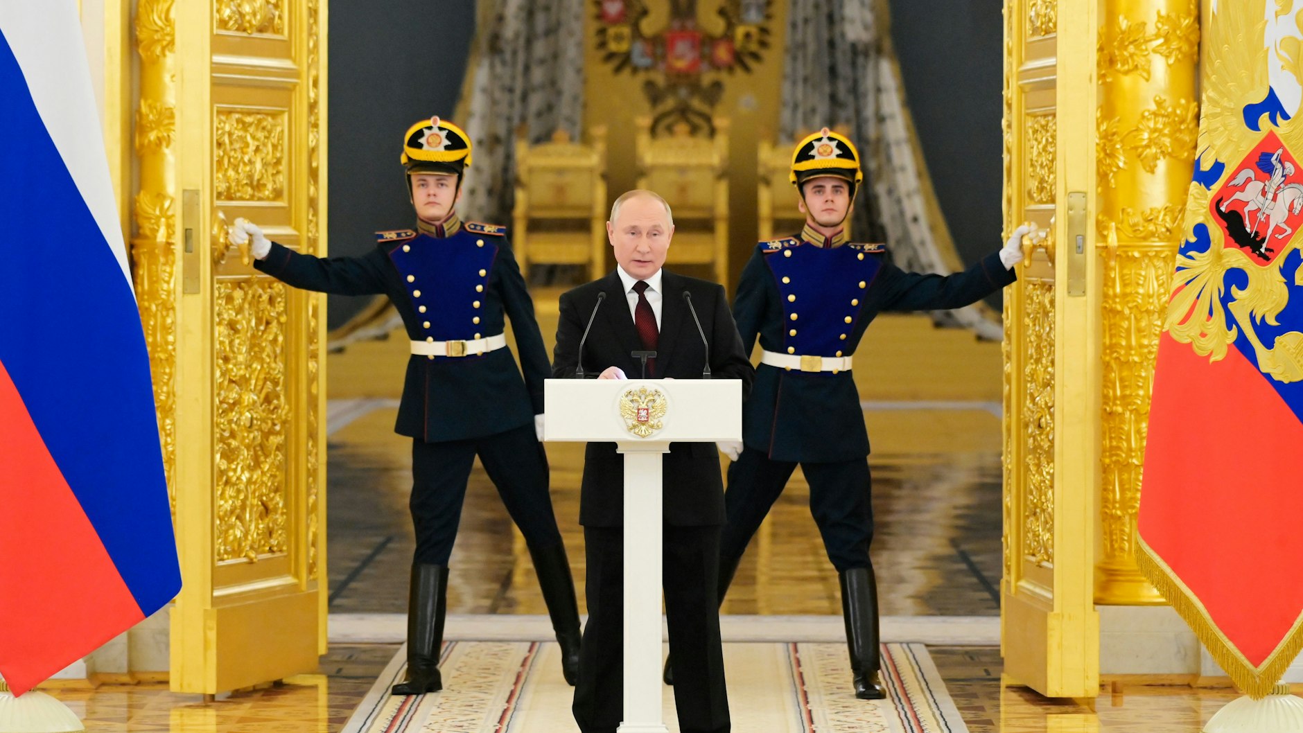 Der russische Präsident Wladimir Putin am 1. Dezember 2021