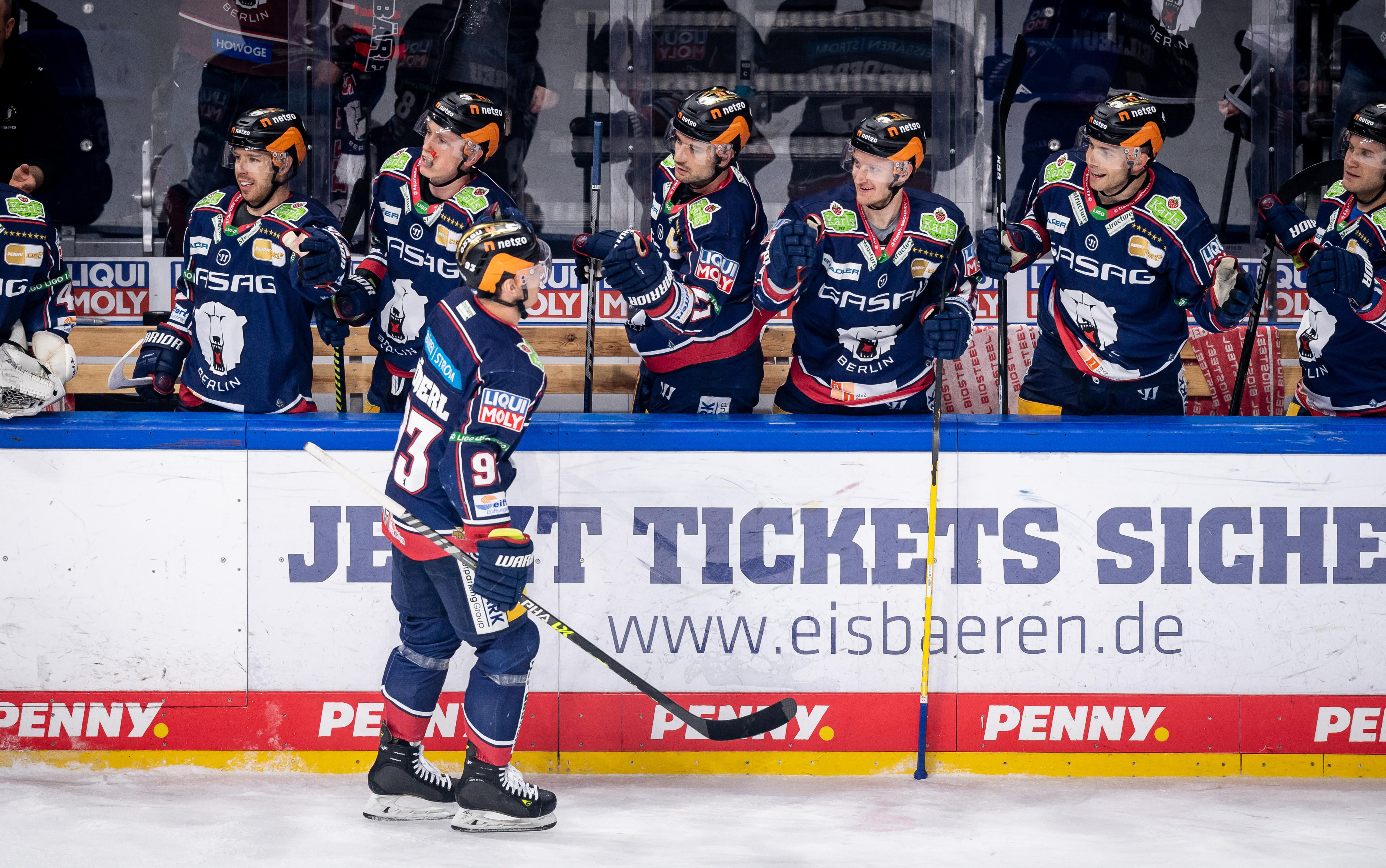 Image - Geniestreich der Zauber-Zwillinge! Eisbären feiern Leo Pföderl und Marcel Noebels