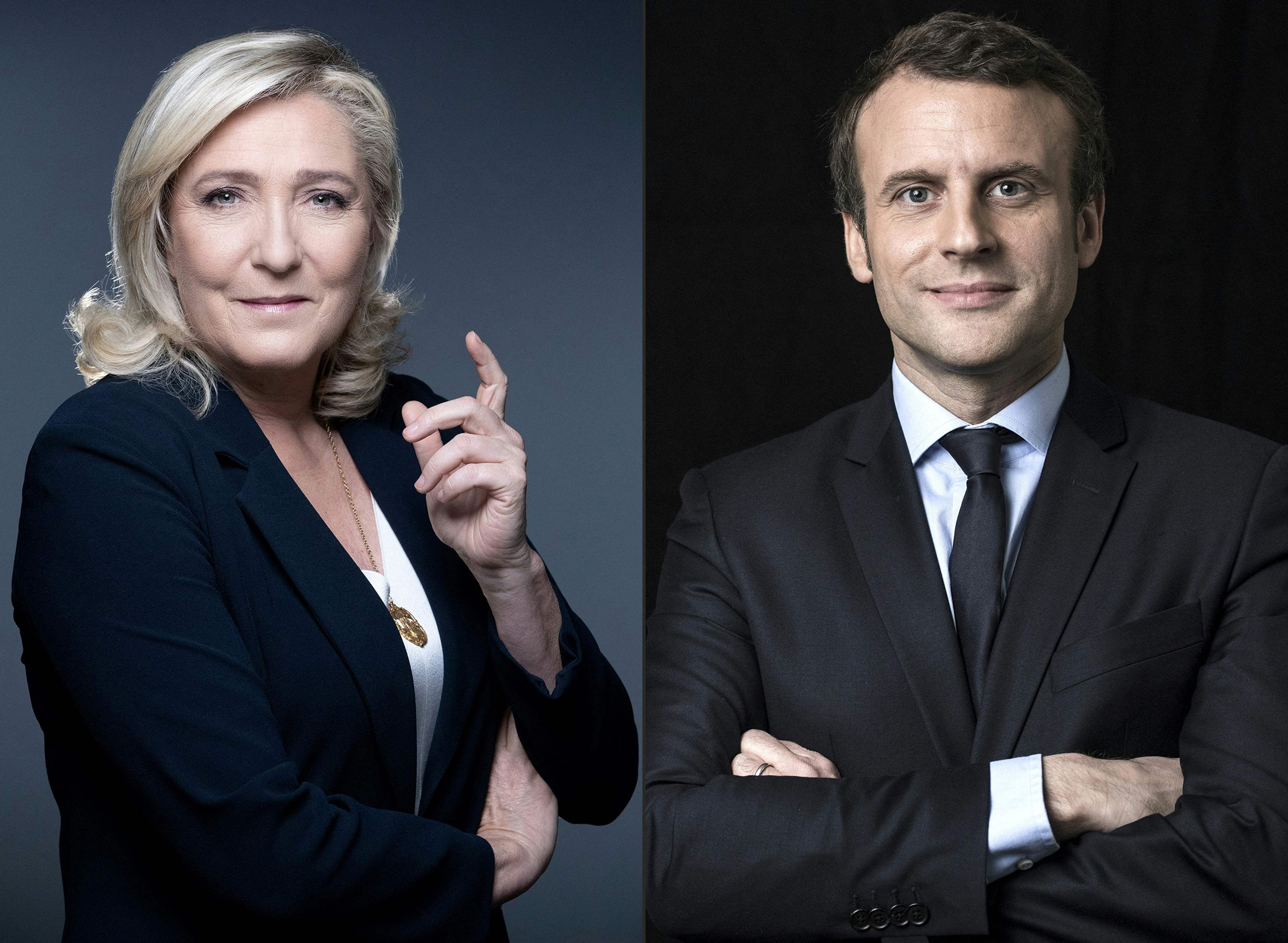 Macron und Le Pen ziehen in Stichwahl ein – unterlegene Kandidaten positionieren sich