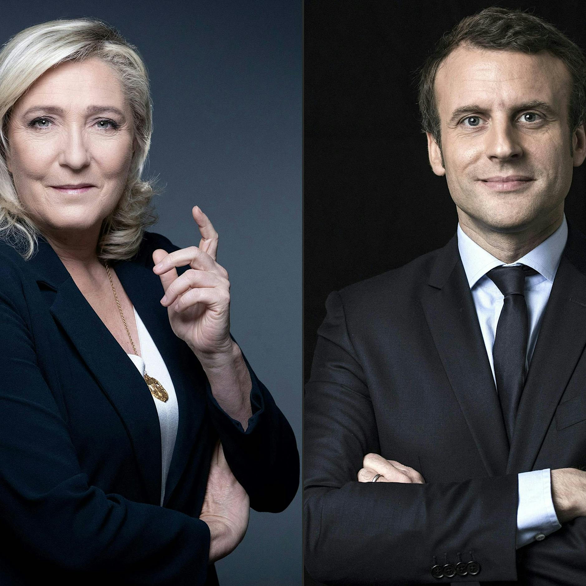 Macron und Le Pen ziehen in Stichwahl ein – unterlegene Kandidaten positionieren sich