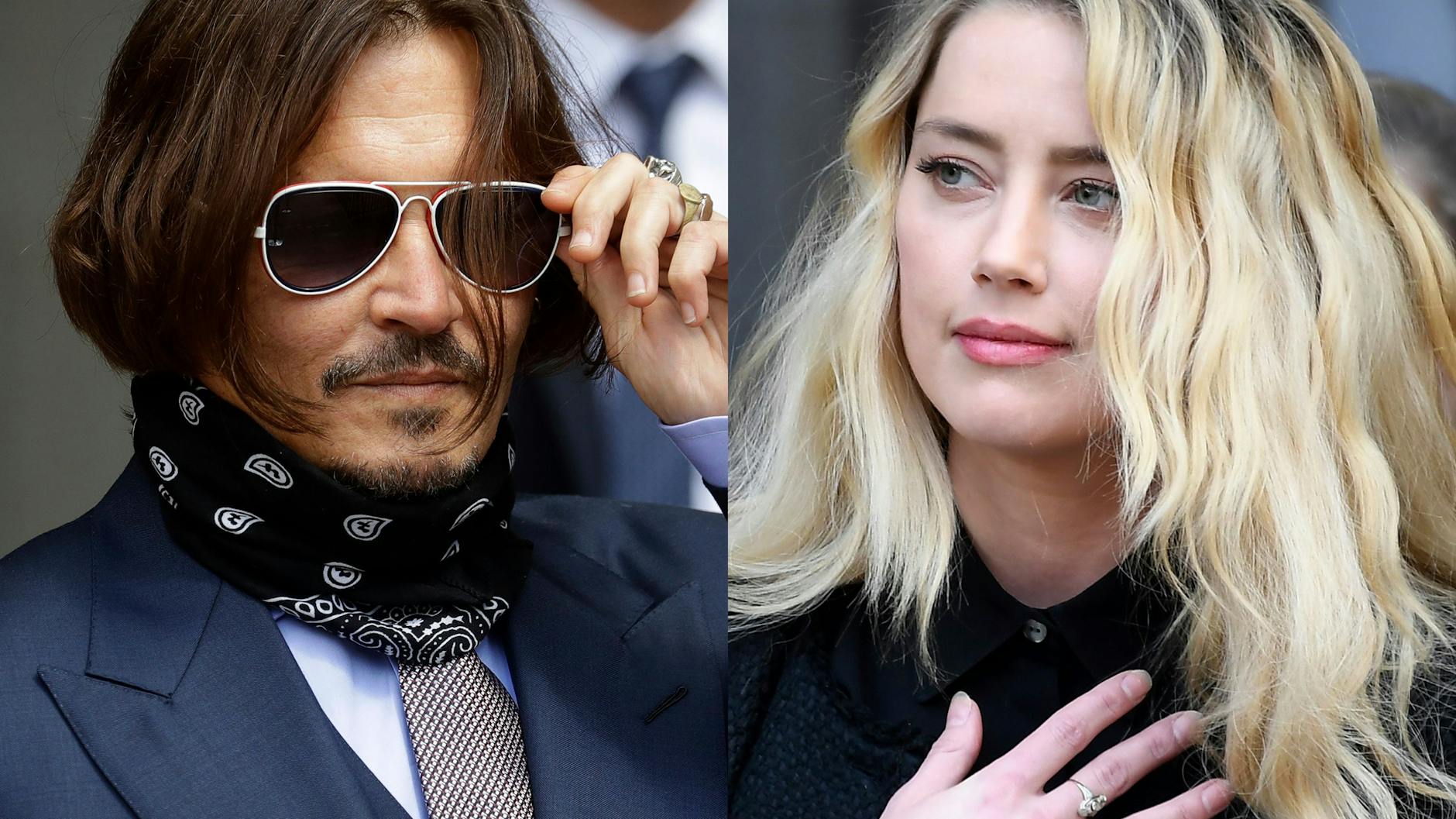 Johnny Depp und Ex-Frau Amber Heard