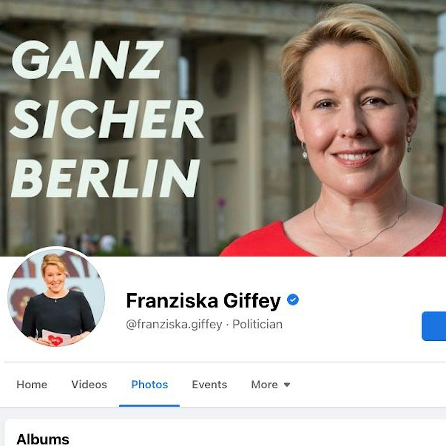 Facebook-Seiten von Giffey und Co illegal: Datenschützer fordert Abschaltung
