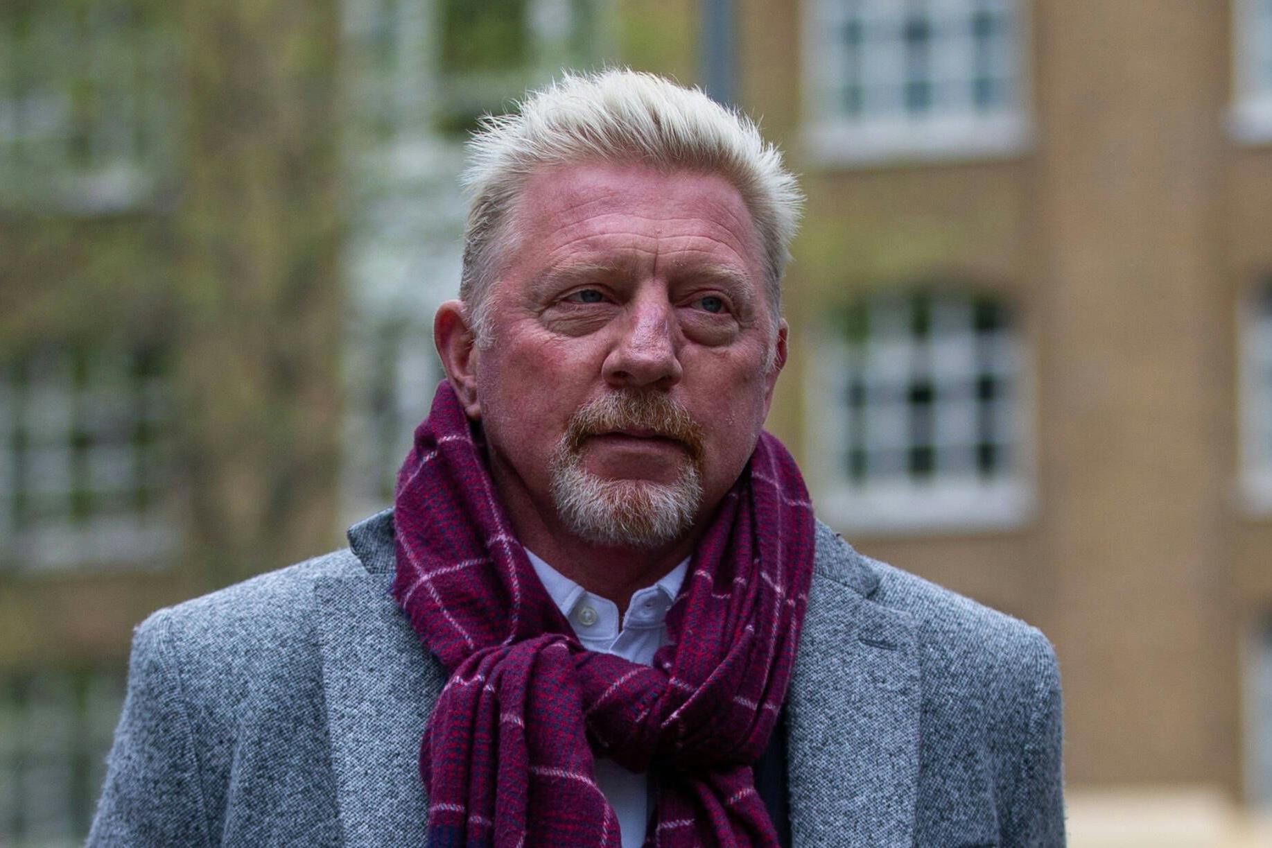 Boris Becker erscheint für seinen Prozess im Southwark Crown Gericht in London.