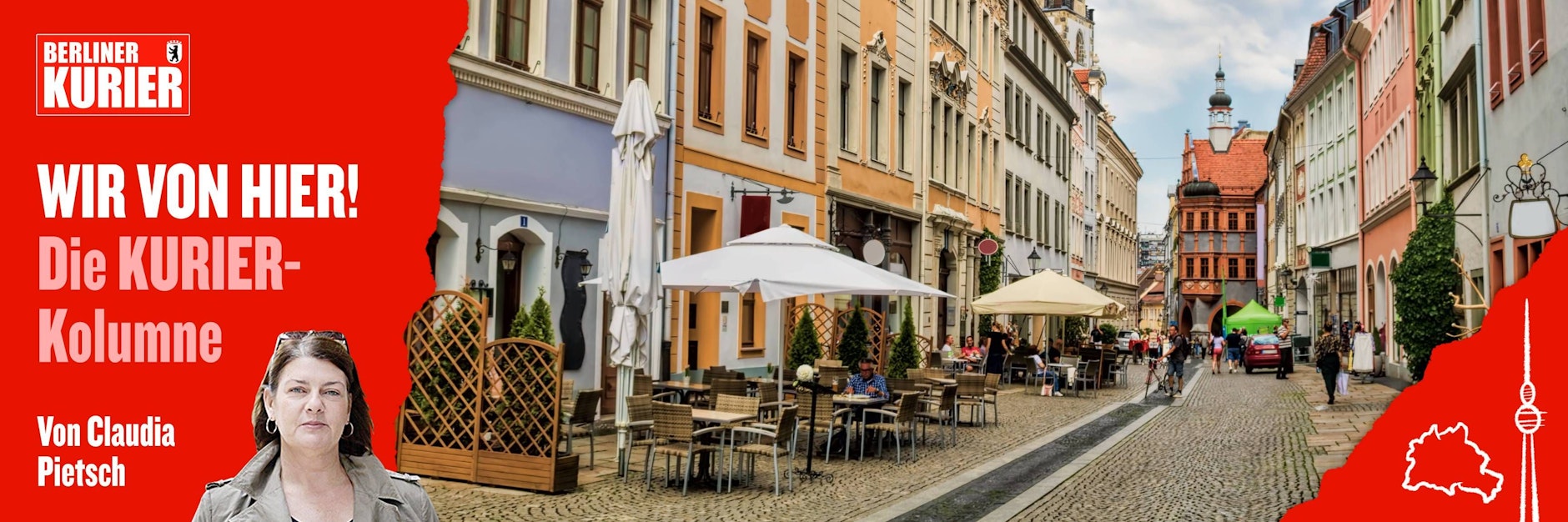 Blick in die Brüderstraße in der prachtvoll sanierten Görlitzer Altstadt. Die Neißestadt kann auf ein echtes Wunder verweisen.