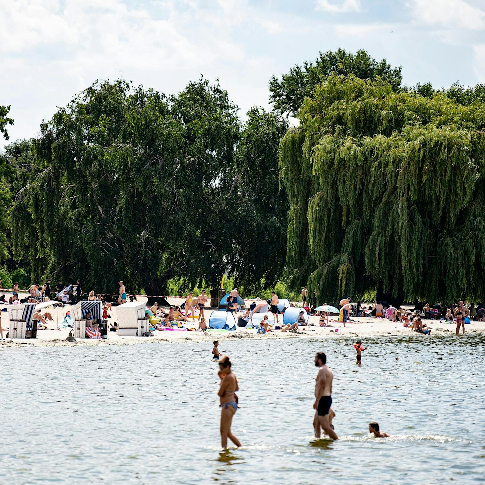 Strandbad seit Karfreitag geöffnet