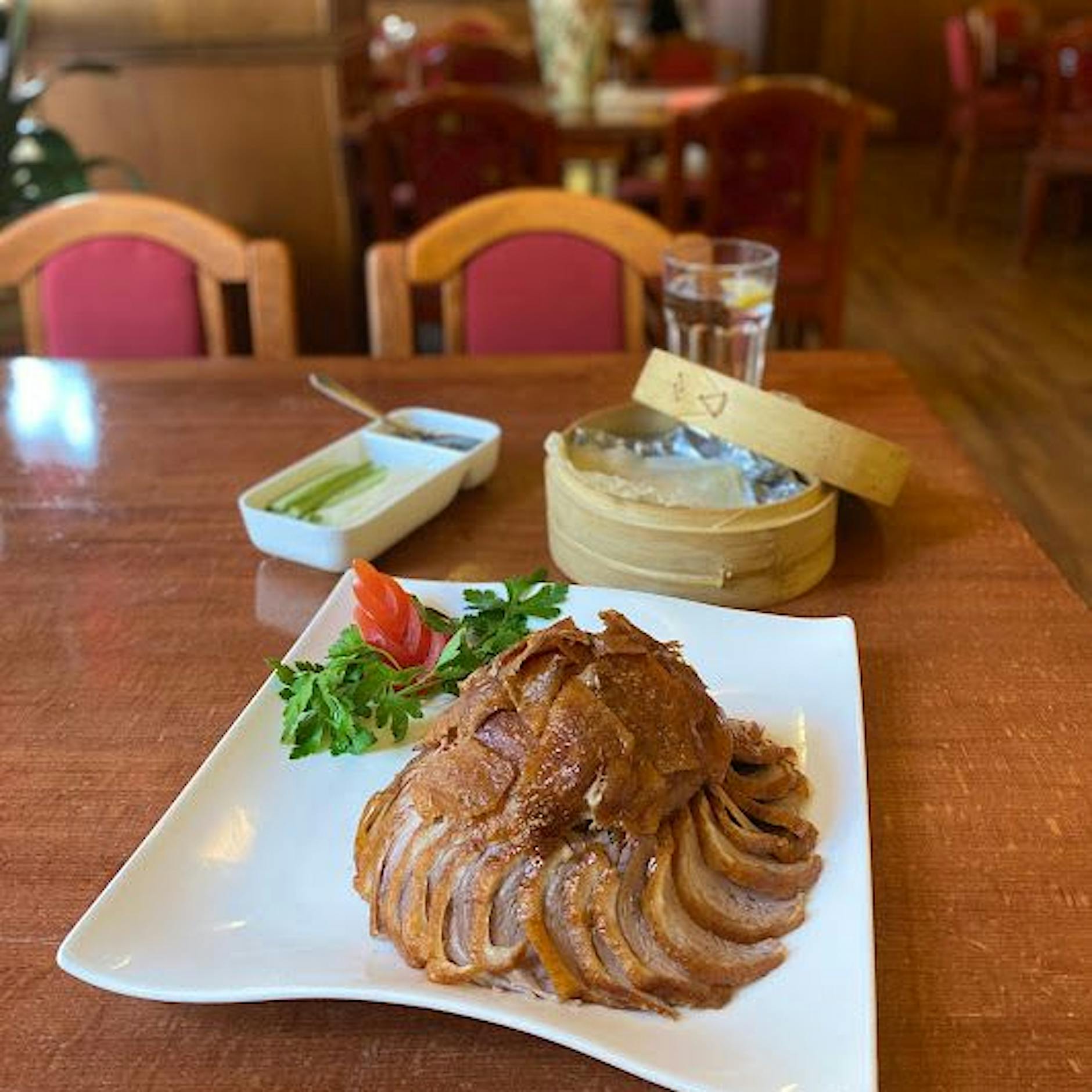 Der Klassiker, probieren Sie die beste Peking Ente Berlins!