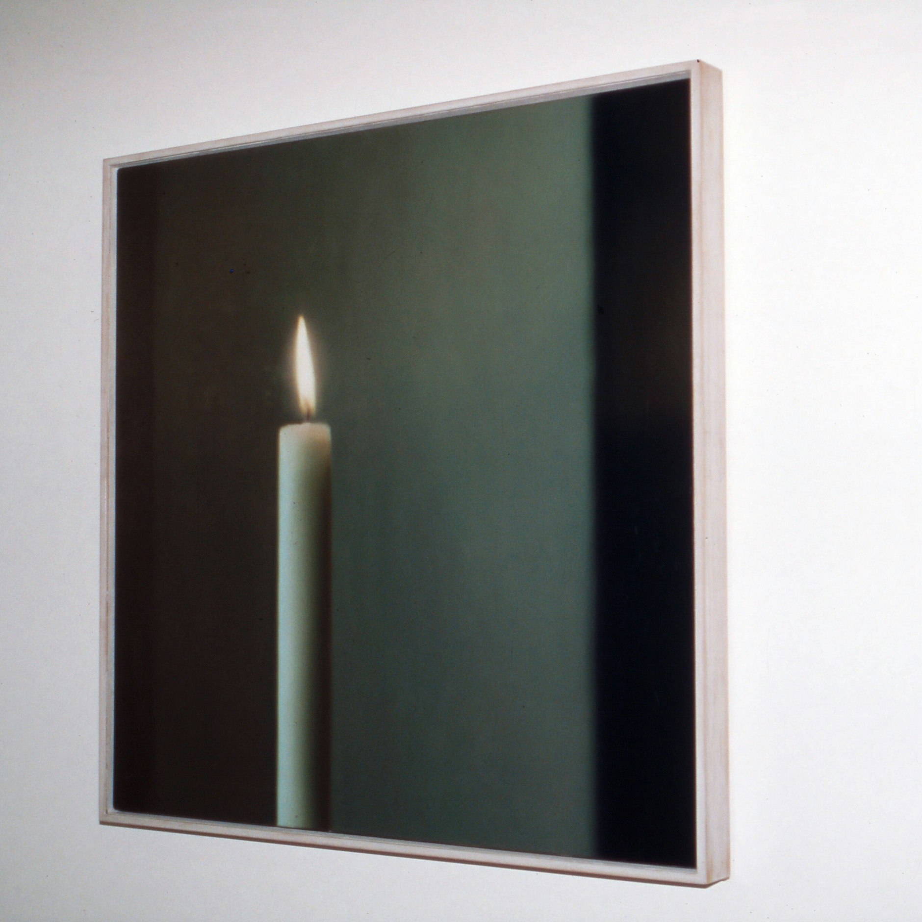 Die „Kerze“ von Gerhard Richter im Museum Frieder Burda in Baden-Baden.