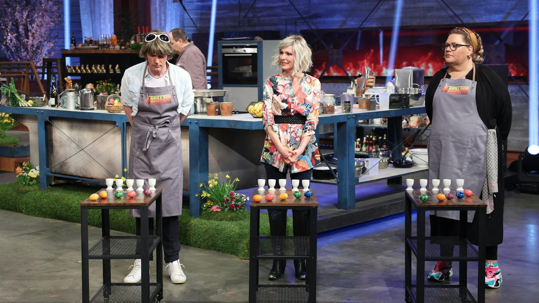Bei „Grill den Henssler“ treten Mickie Krause, Sonya Kraus und Ilka Bessin an.