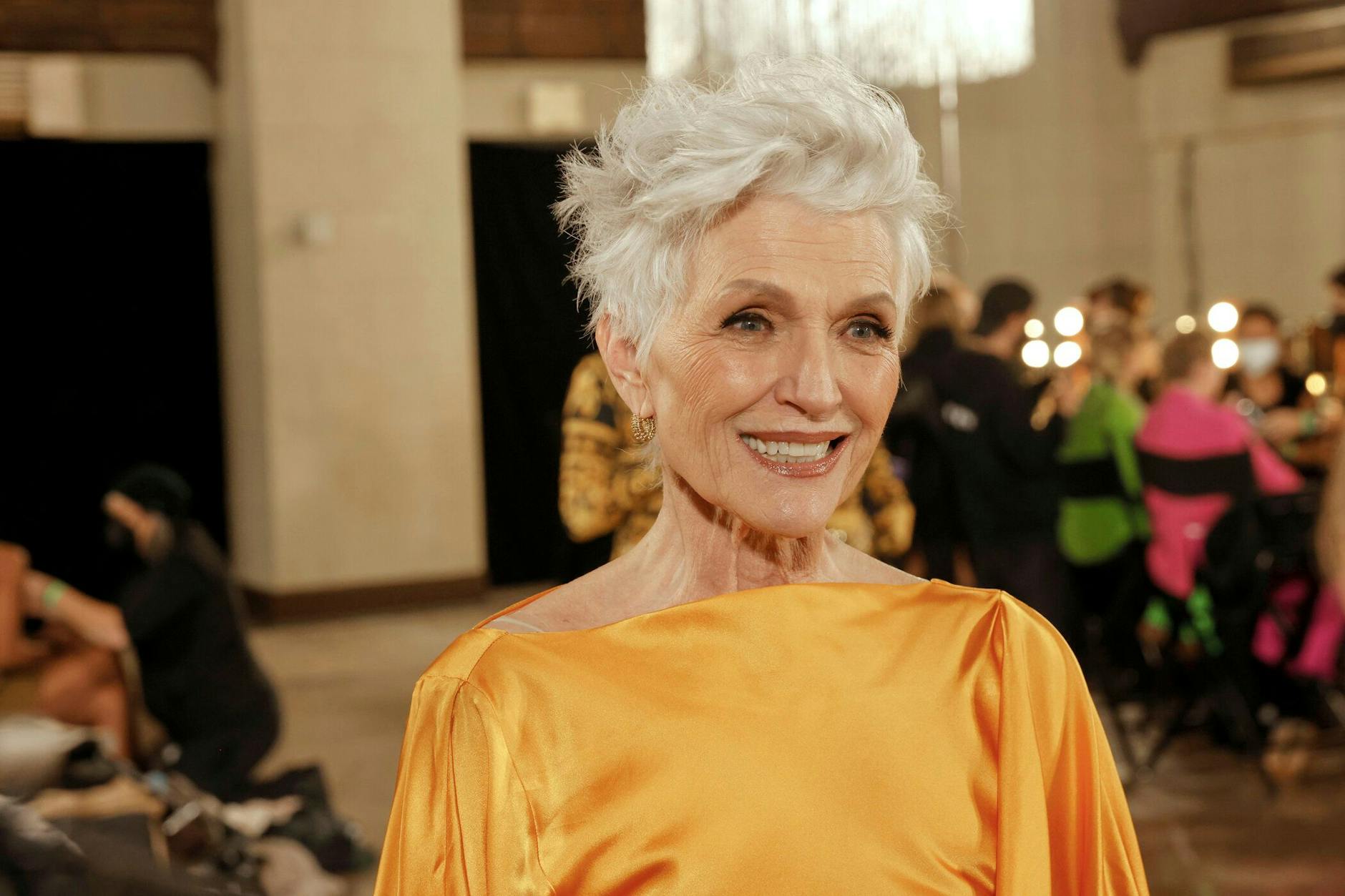 Maye Musk ist die Mutter von Elon Musk und nun Gastjurorin bei GNTM.