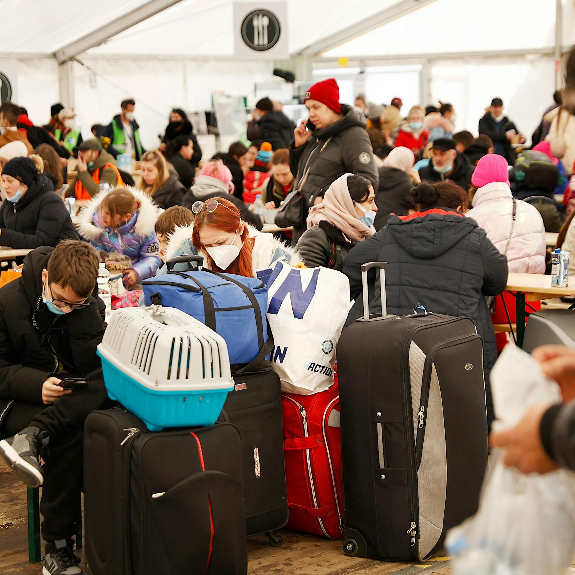 So viele Ukraine-Flüchtlinge kommen täglich in Berlin an