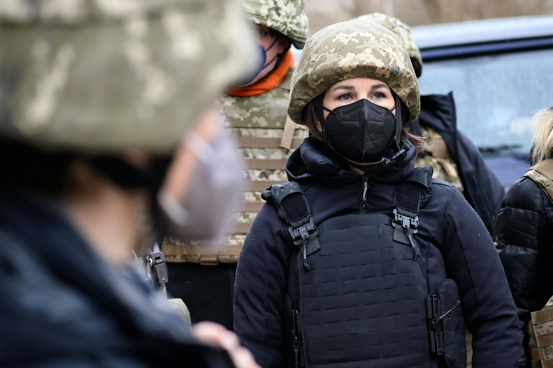 Hilft der Ukraine, aber auch der Rüstungsindustrie: Außenministerin Annalena Baerbock./