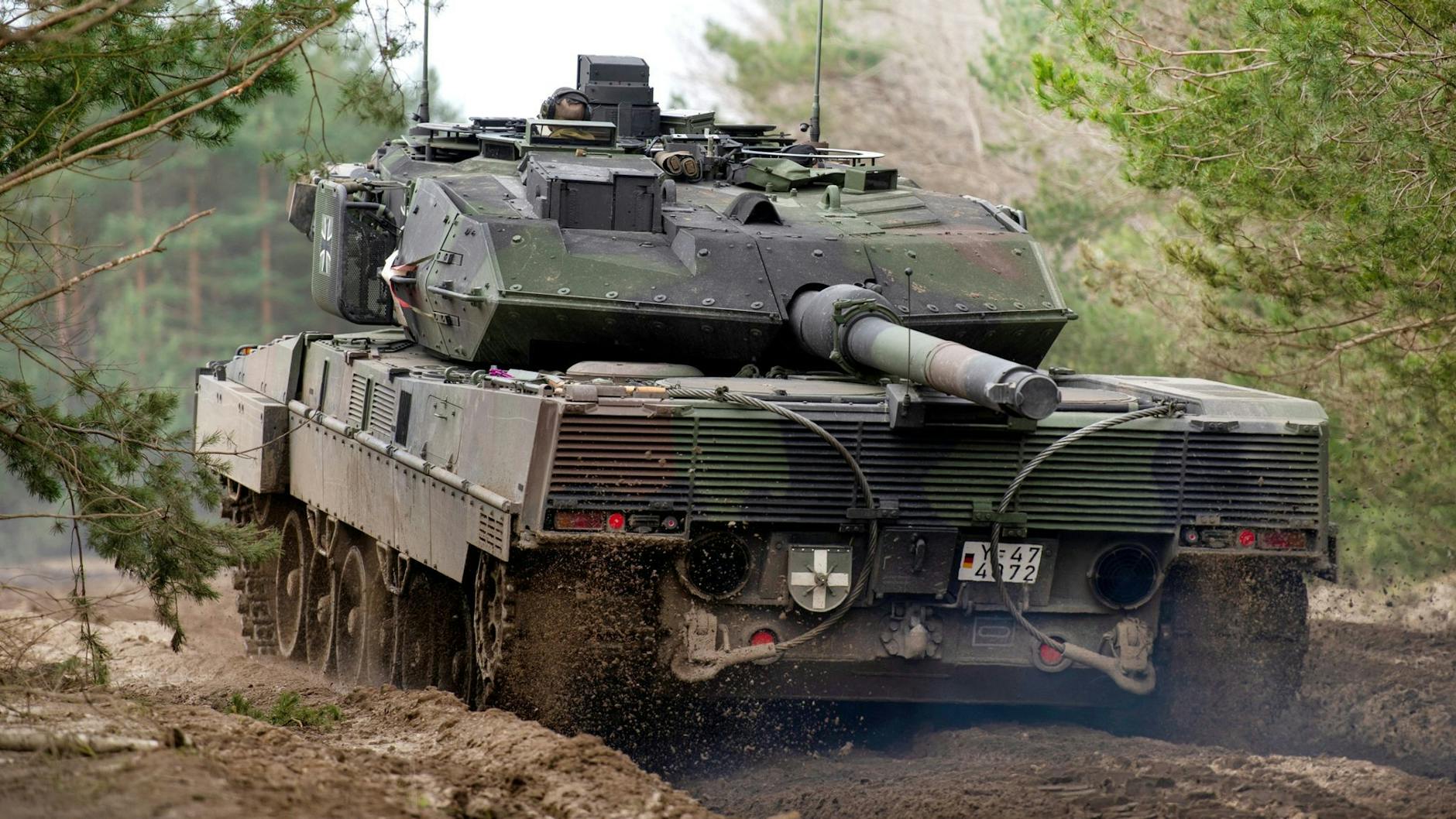 Kampfpanzer aus deutscher Produktion könnten schon bald die ukrainische Armee verstärken.