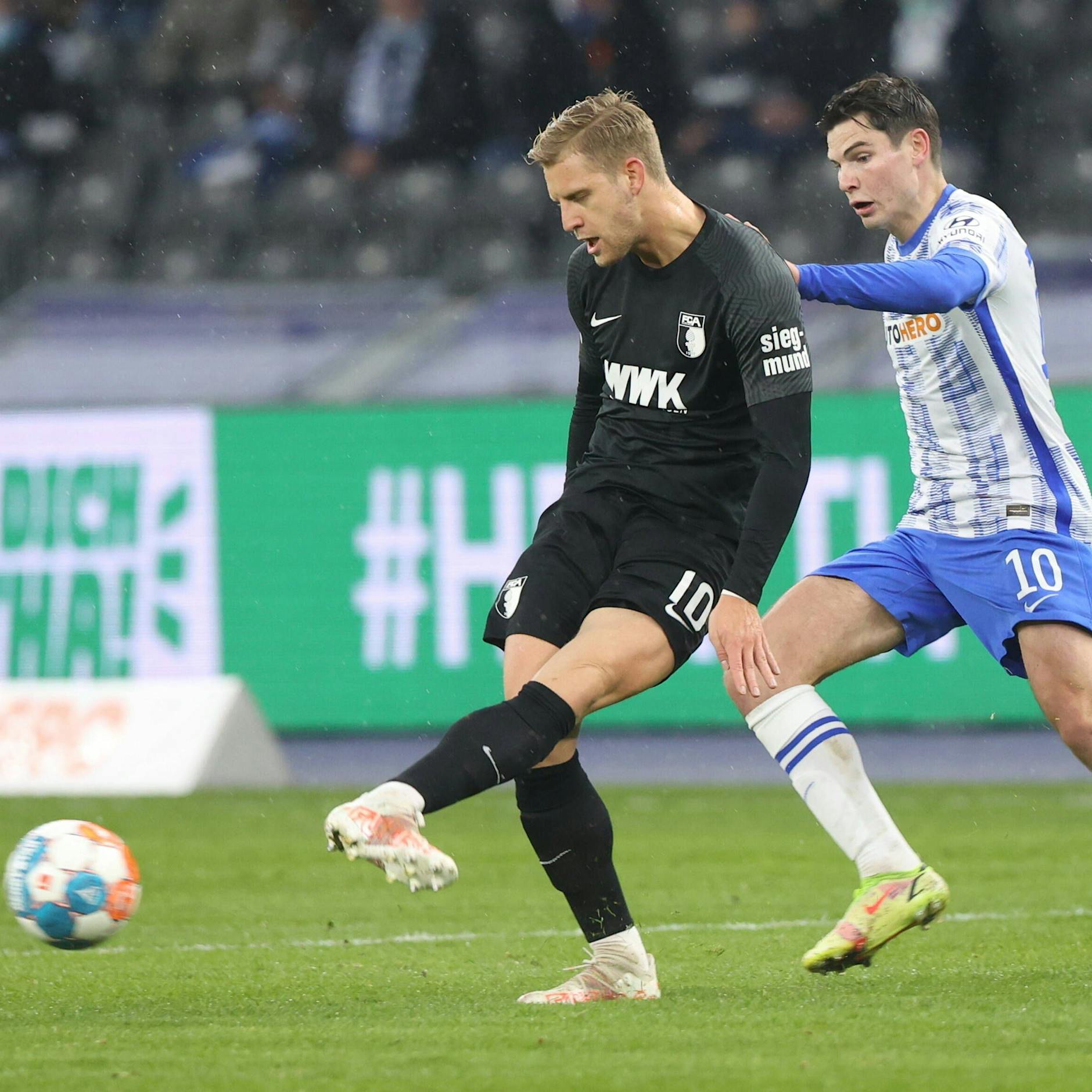 Arne Maier mit Kampfansage: „Ich bin glücklich in Augsburg. Ich schaue nicht auf Hertha!“
