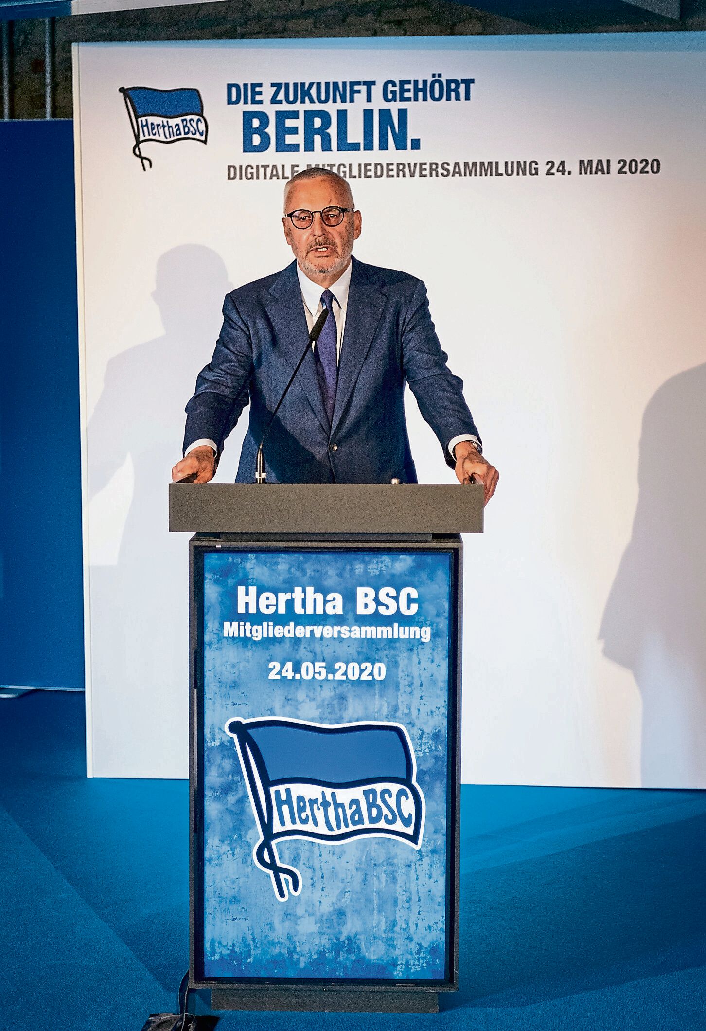 Herthas Mitgliederversammlung steigt am 29. Mai, endet dann die Ära von Präsident Werner Gegenbauer?