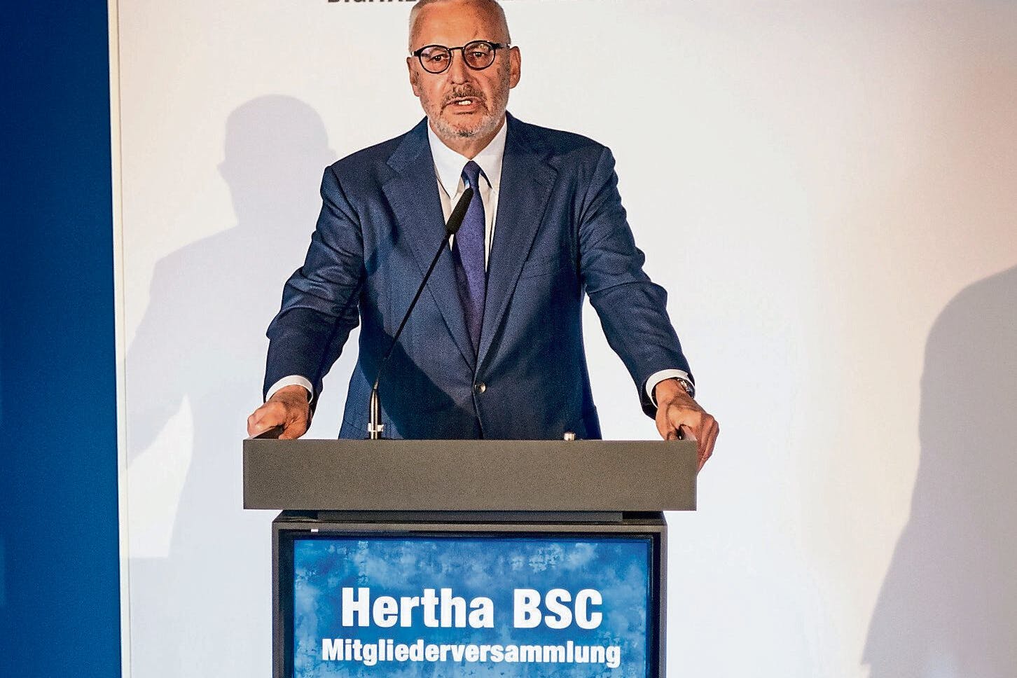 Präsident Werner Gegenbauer von Hertha BSC steht in der Kritik.