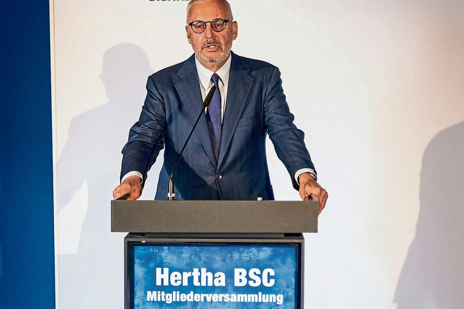 Präsident Werner Gegenbauer von Hertha BSC steht in der Kritik.