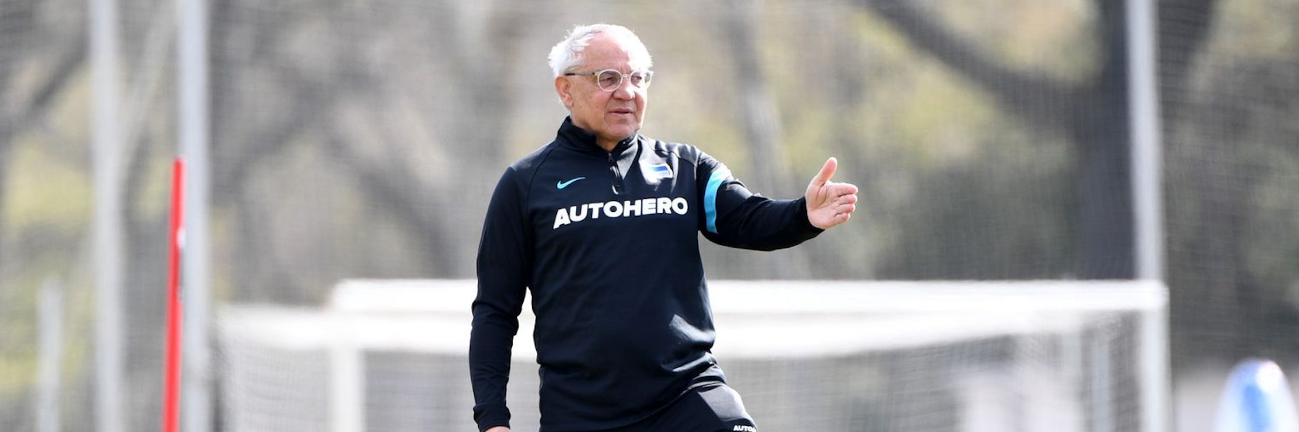 Hertha-Trainer Felix Magath blickt optimistisch auf das Spiel in Augsburg&nbsp;– auch, weil der FCA nicht die Qualität der bisherigen Gegner habe.