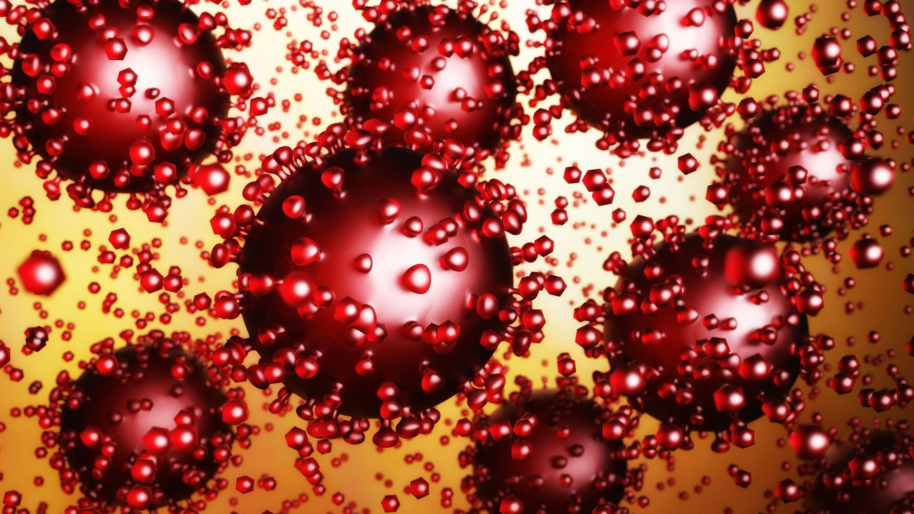 Coronaviren können auch in der Atemluft erkannt werden (Illustration).