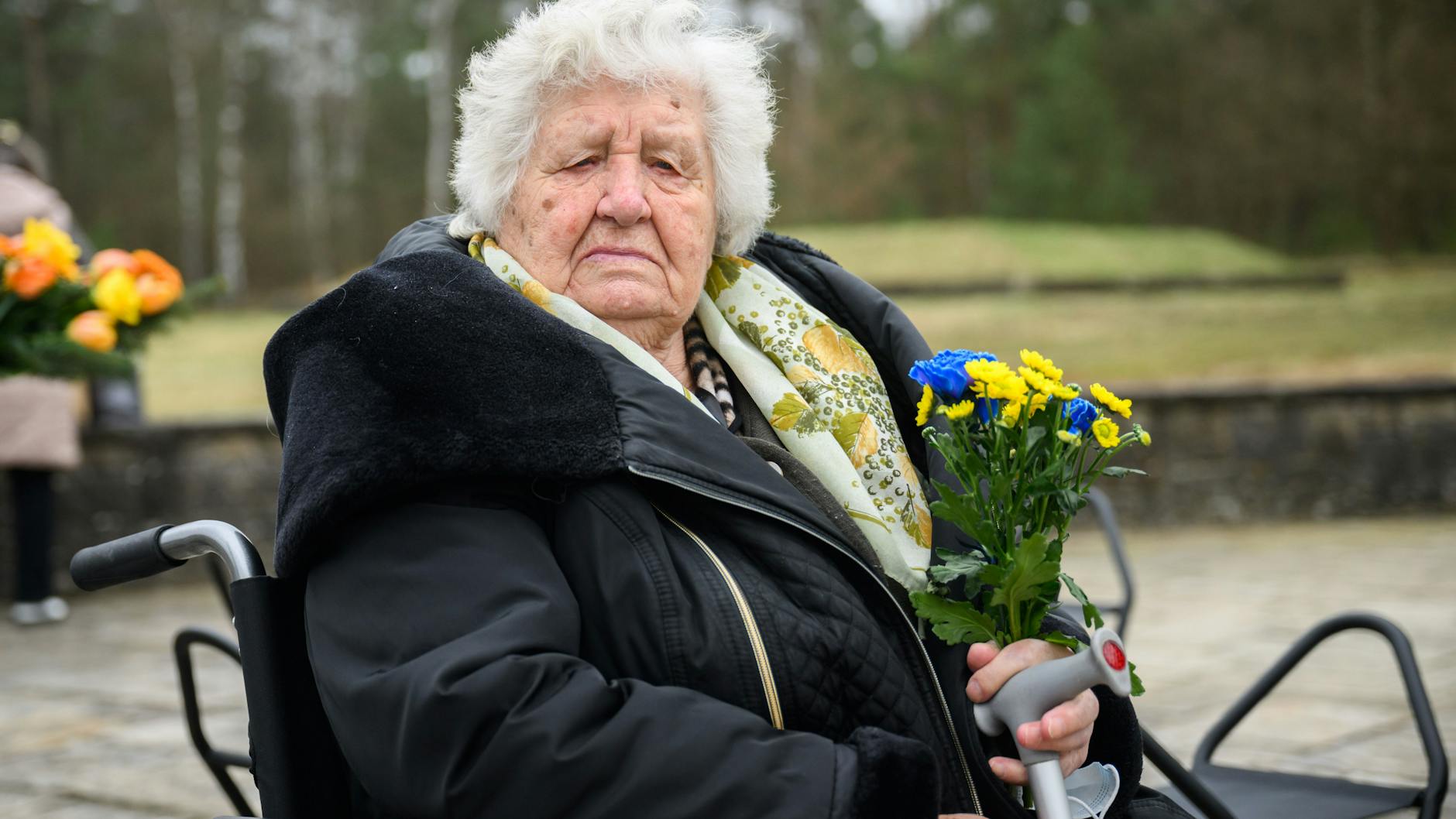 Anastasia Gulej überlebte den Holocaust und floh nun vor den russischen Truppen aus der Ukraine.