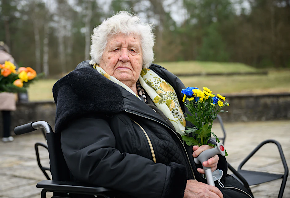 Anastasia Gulej überlebte den Holocaust und floh nun vor den russischen Truppen aus der Ukraine.