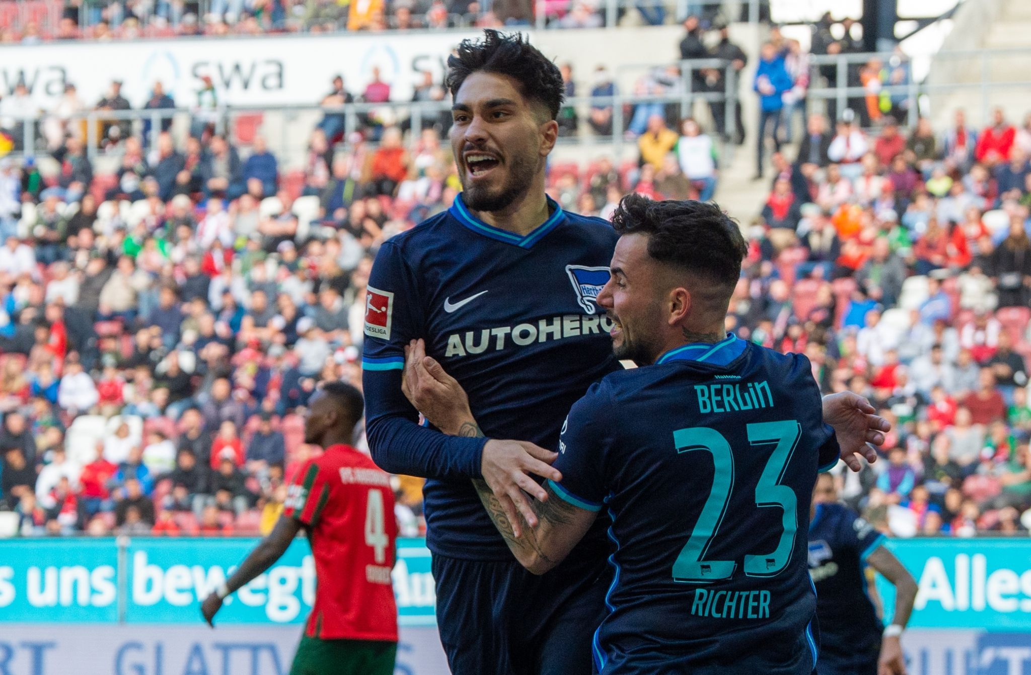 Ich glaube es hackt: Hertha hat auch mal Glück