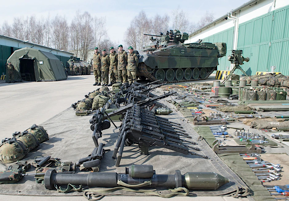 Schützenpanzer Marder der Bundeswehr: Die Ukraine soll auch schwere Waffen erhalten.