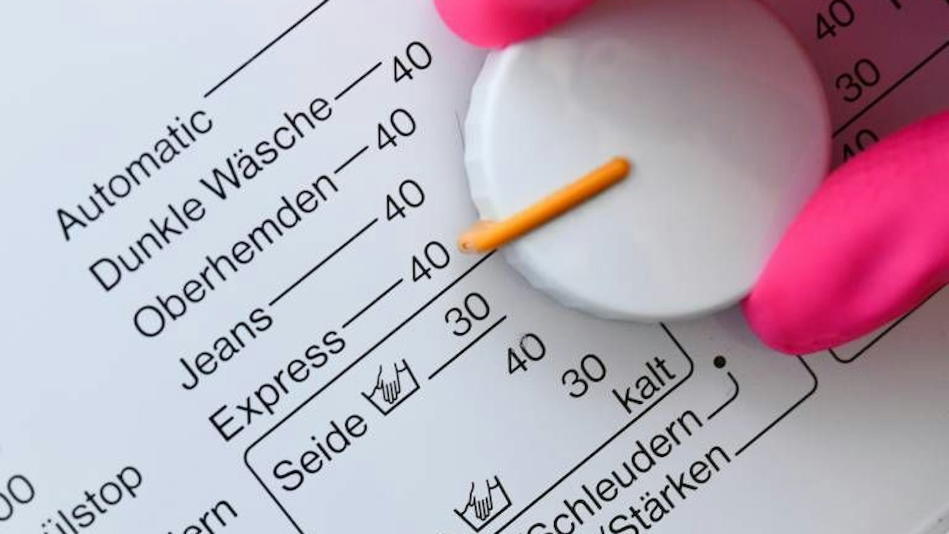 Auf die Waschtemperatur zu achten, lohnt sich vor allem für Ihren Geldbeutel!