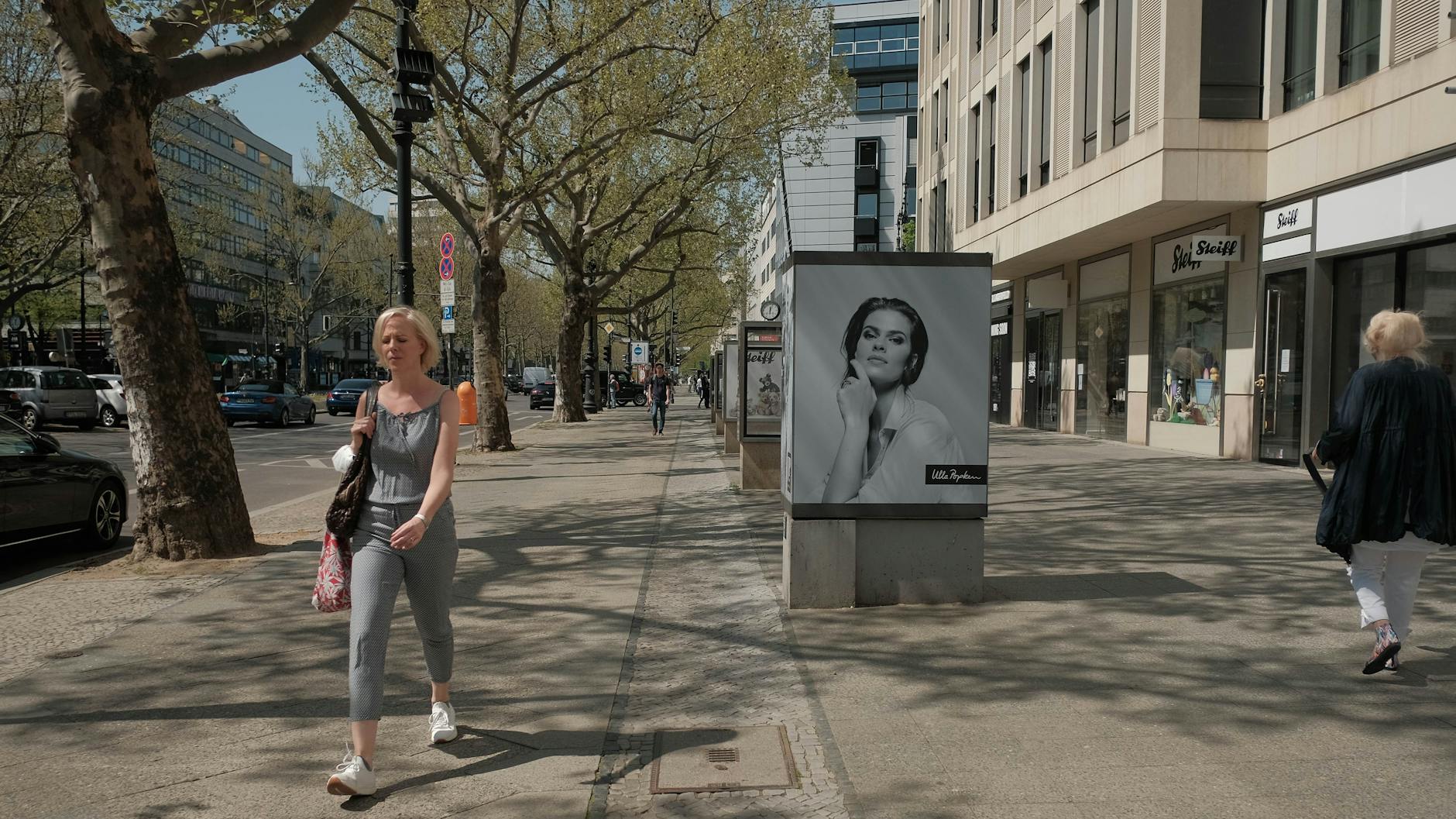 Hat schon ordentlich Jahre auf dem Buckel: Der Berliner Kurfürstendamm. Und irgendwie merkt man's auch.
