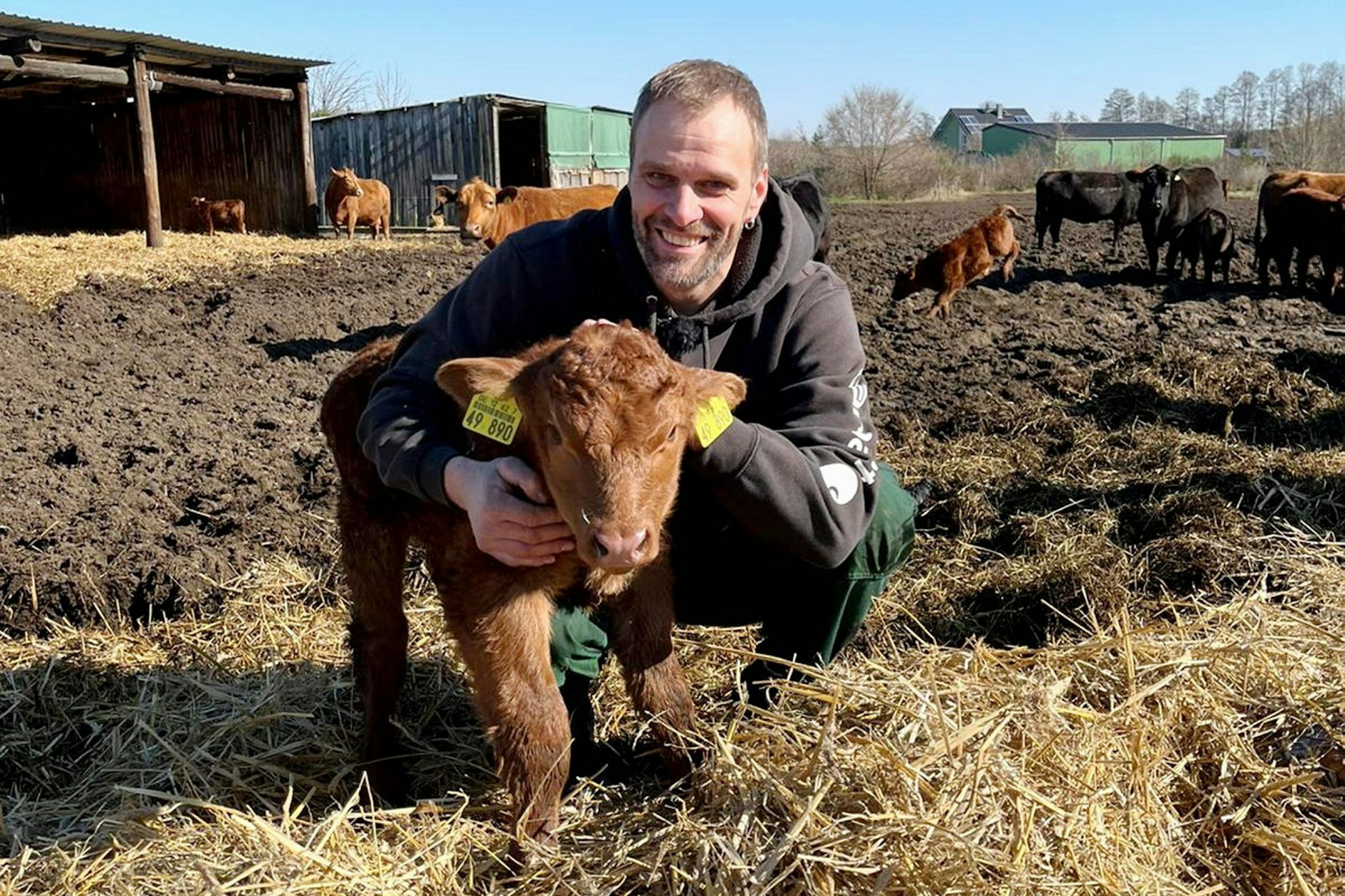 Rinderzüchter Steffen aus Brandenburg sucht bei „Bauer sucht Frau“ die große Liebe.