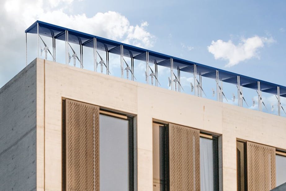 Strom vom Dach: Turbinenmodule von Mowea.