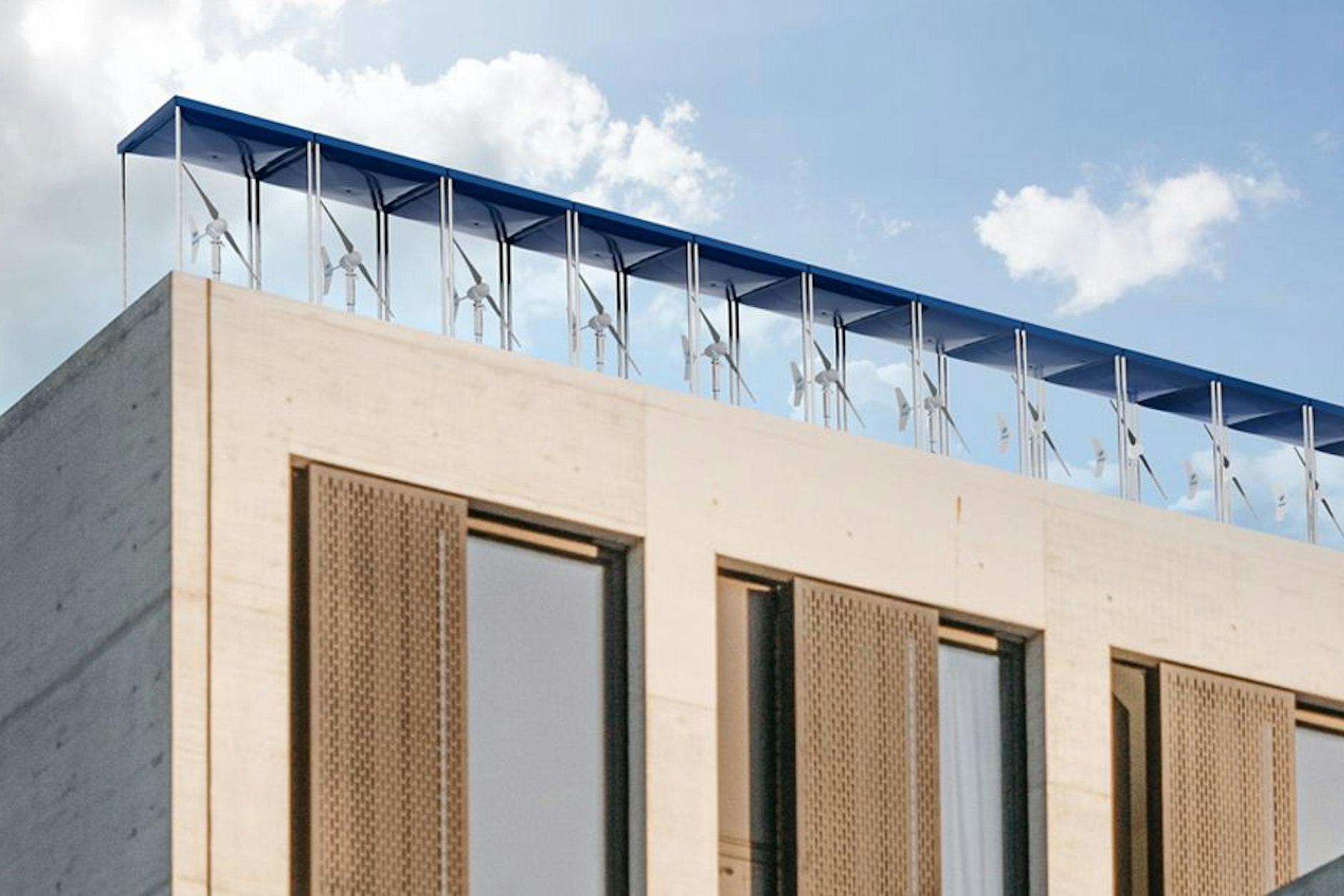 Strom vom Dach: Turbinenmodule von Mowea.