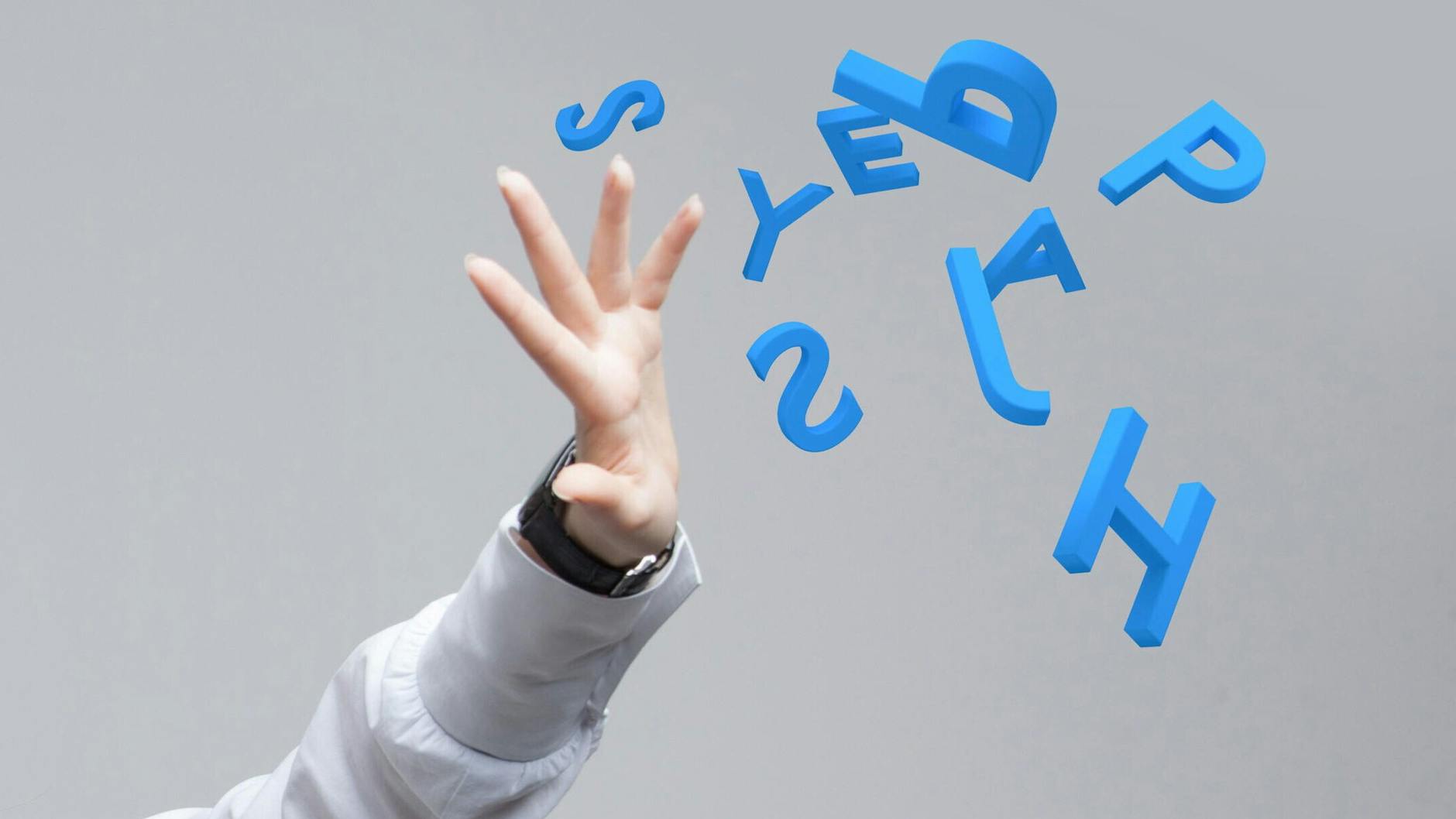 Aus einer Handvoll Buchstaben kann man sehr viel machen.