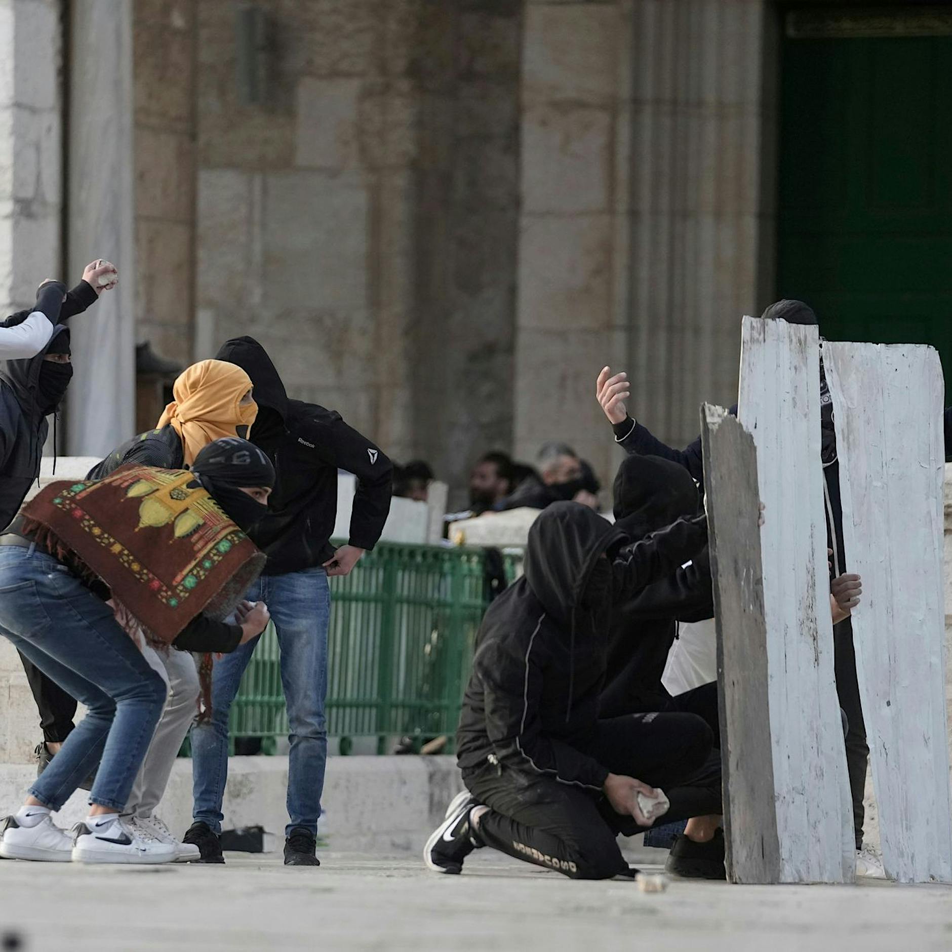 Jerusalem: Dutzende Verletzte bei Konfrontationen auf Tempelberg