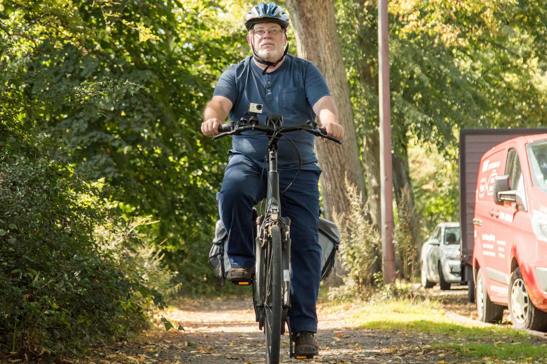 Gemütlichkeit statt Hektik: Wer auf dem Fahrrad genug Zeit mitbringt, senkt das Risiko für Unfälle.