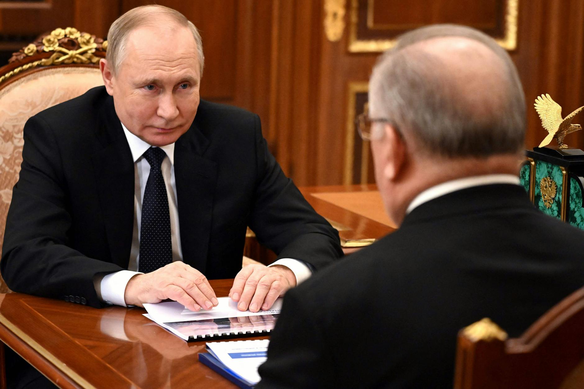 Ein Kriegsverbrecher? Wladimir Putin.