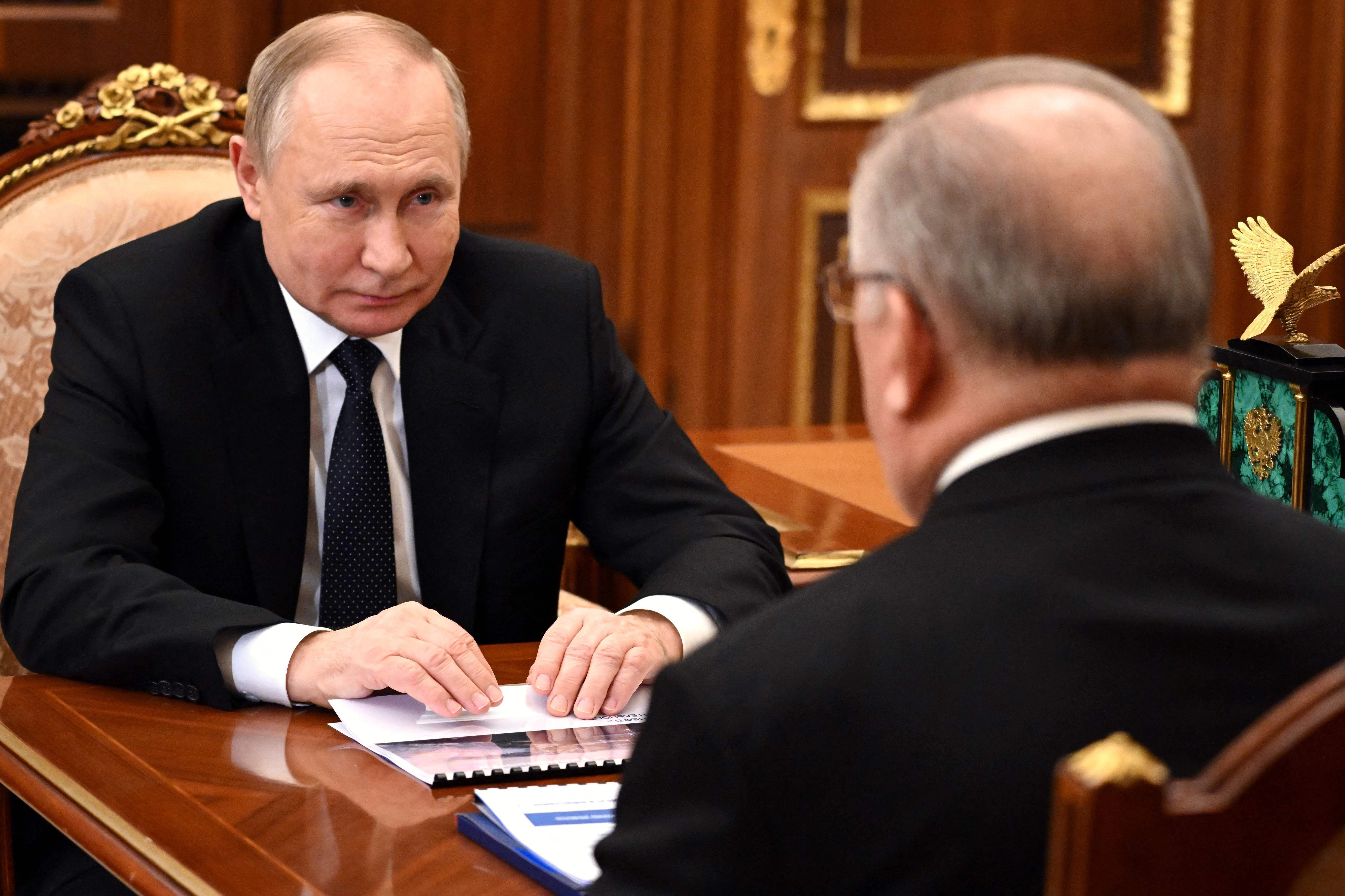 Ein Kriegsverbrecher? Wladimir Putin.