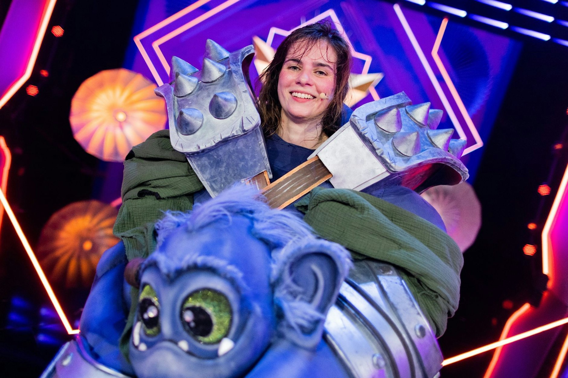 Nora Tschirner war der Ork bei «The Masked Singer».
