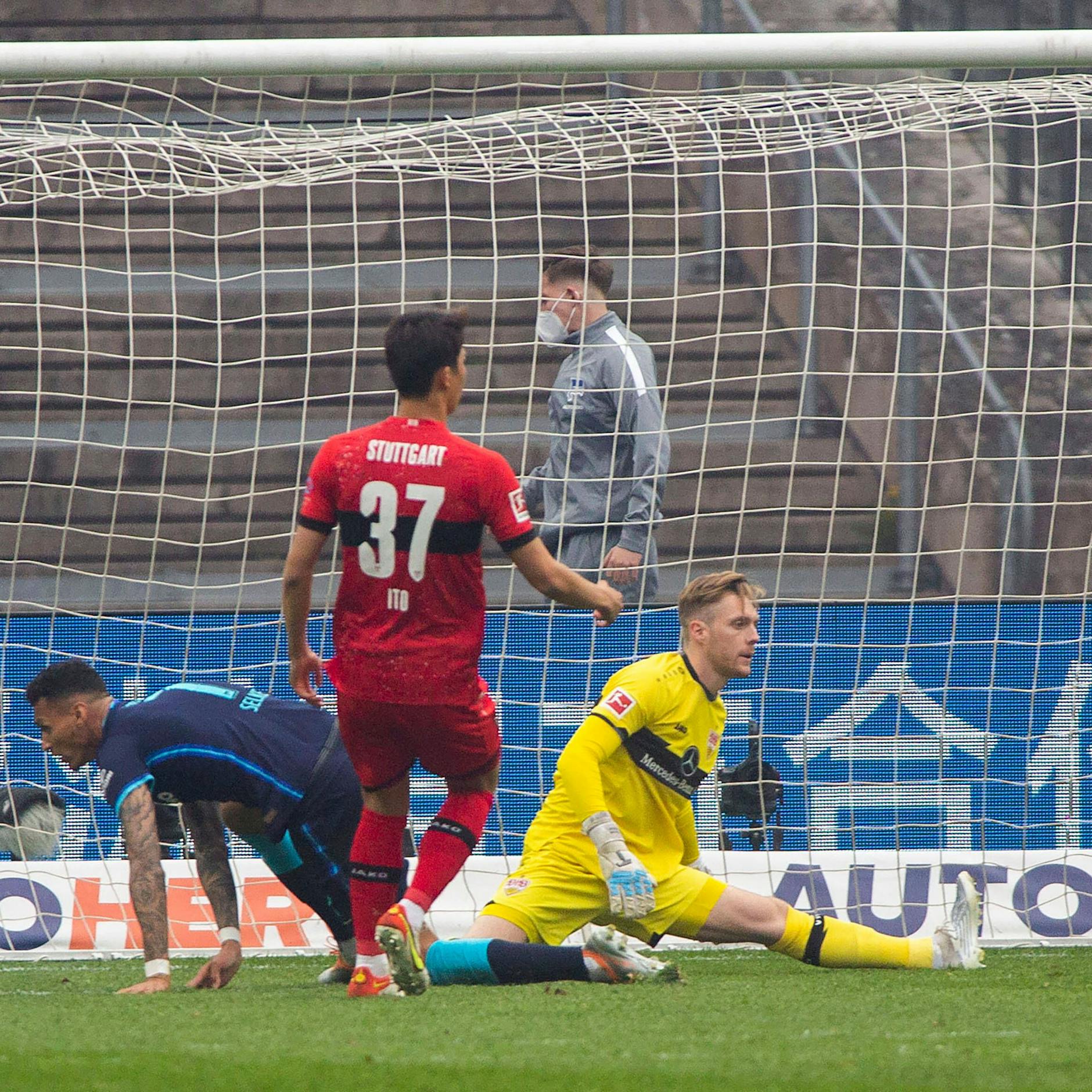 2:0 gegen Stuttgart: Getroffen, gezittert, gejubelt! Davie Selke grätscht Hertha ins Glück