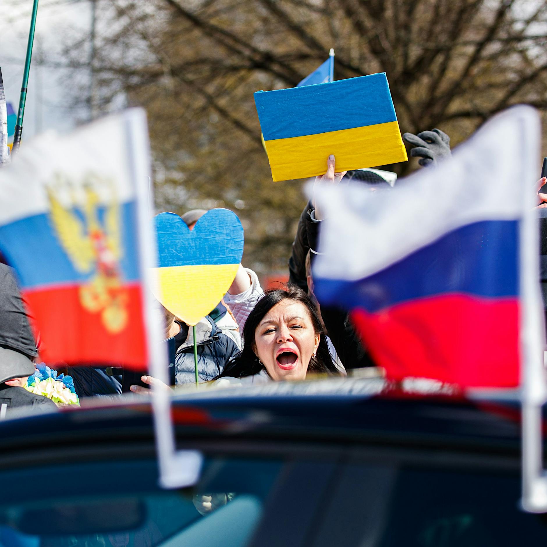 Polizei bestätigt: Der Veranstalter hat den prorussischen Autokorso abgesagt