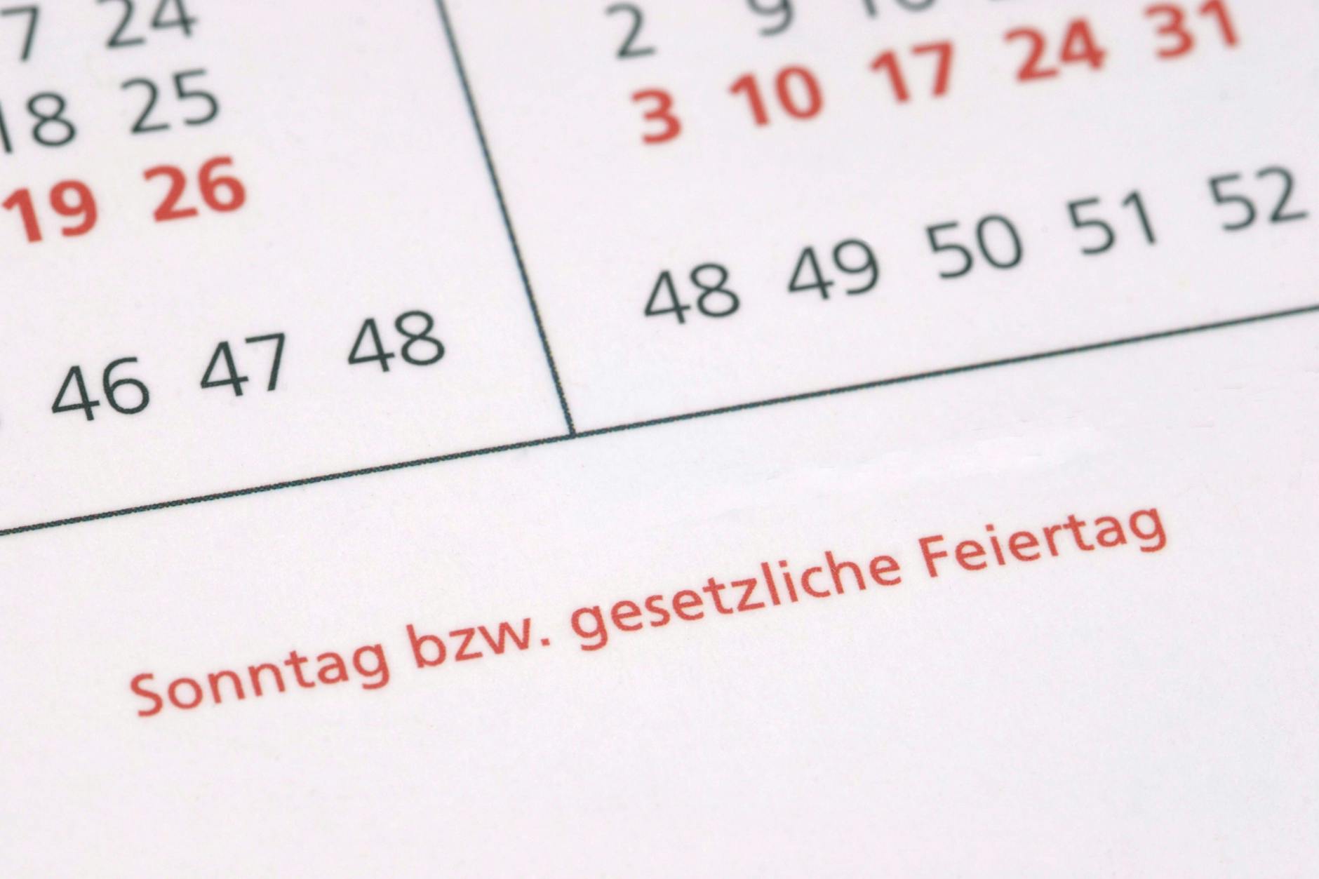 Ausgerechnet der 1. Mai, der Tag der Arbeit, fällt dieses Jahr mal wieder auf einen Sonntag.