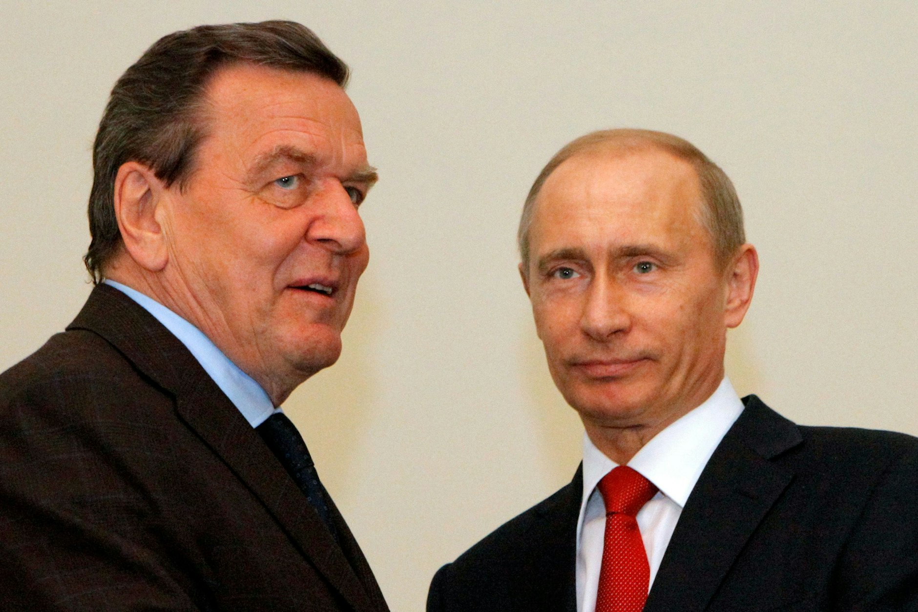 Freunde: Gerhard Schröder und Wladimir Putin