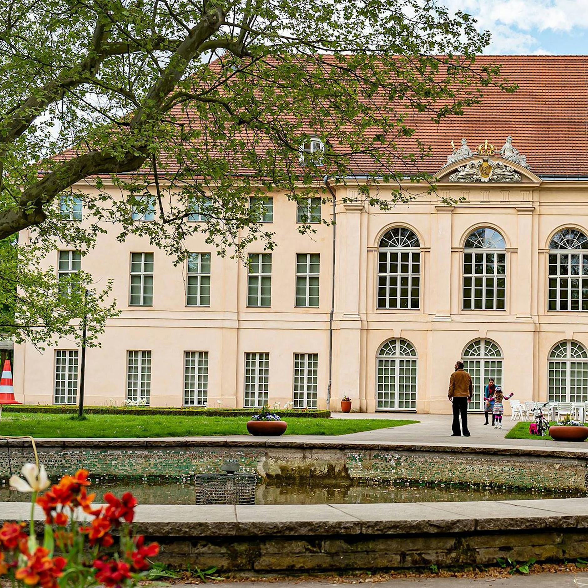 An meinem Schloss wird gebaut