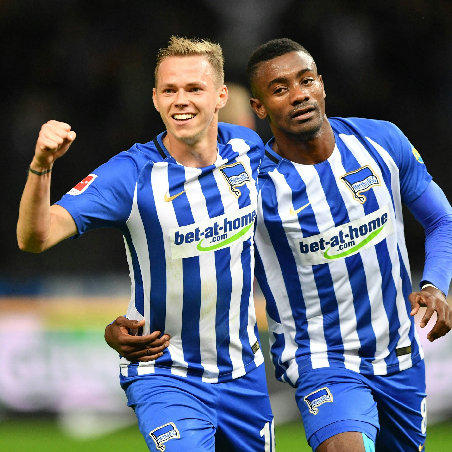 Ondrej Duda und Salomon Kalou hatten eine schöne Zeit bei Hertha und wurden dicke Kumpels.