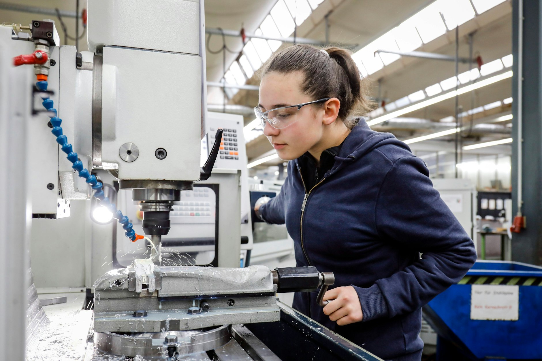 Auszubildende - in manchen Berufen finden die Betriebe kaum Bewerber. (Symbolbild)