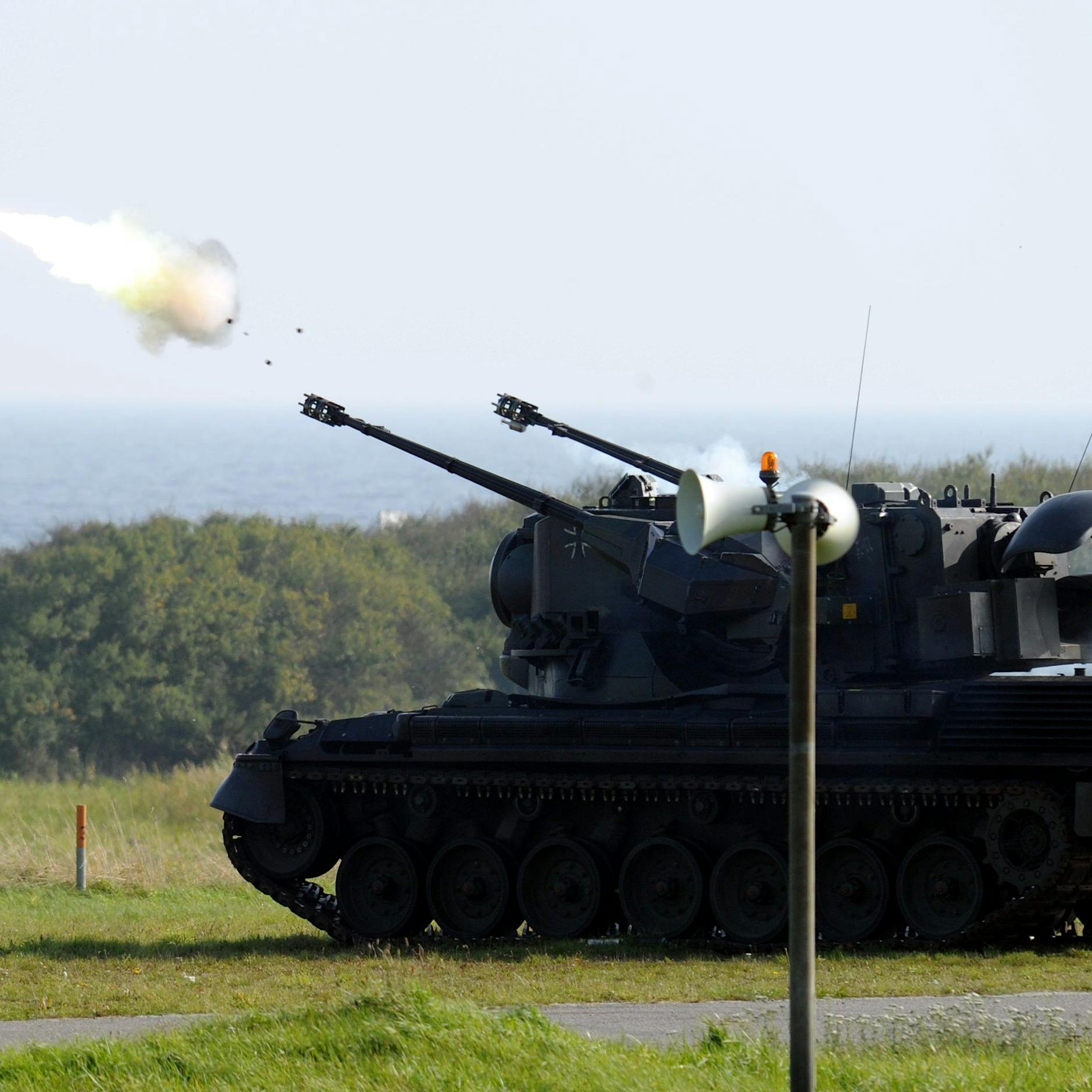 Das ist der „Gepard“-Flugabwehrpanzer, der die Ukraine zum Sieg schießen soll